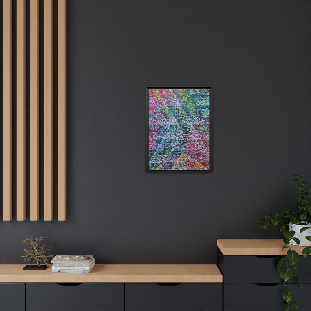 Elocution Matte Canvas, Framed