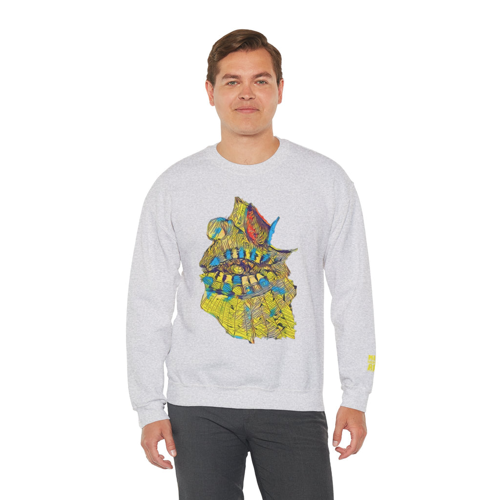 Hypnagogic (Neon) Unisex Heavy Blend™ Crewneck Sweatshirt