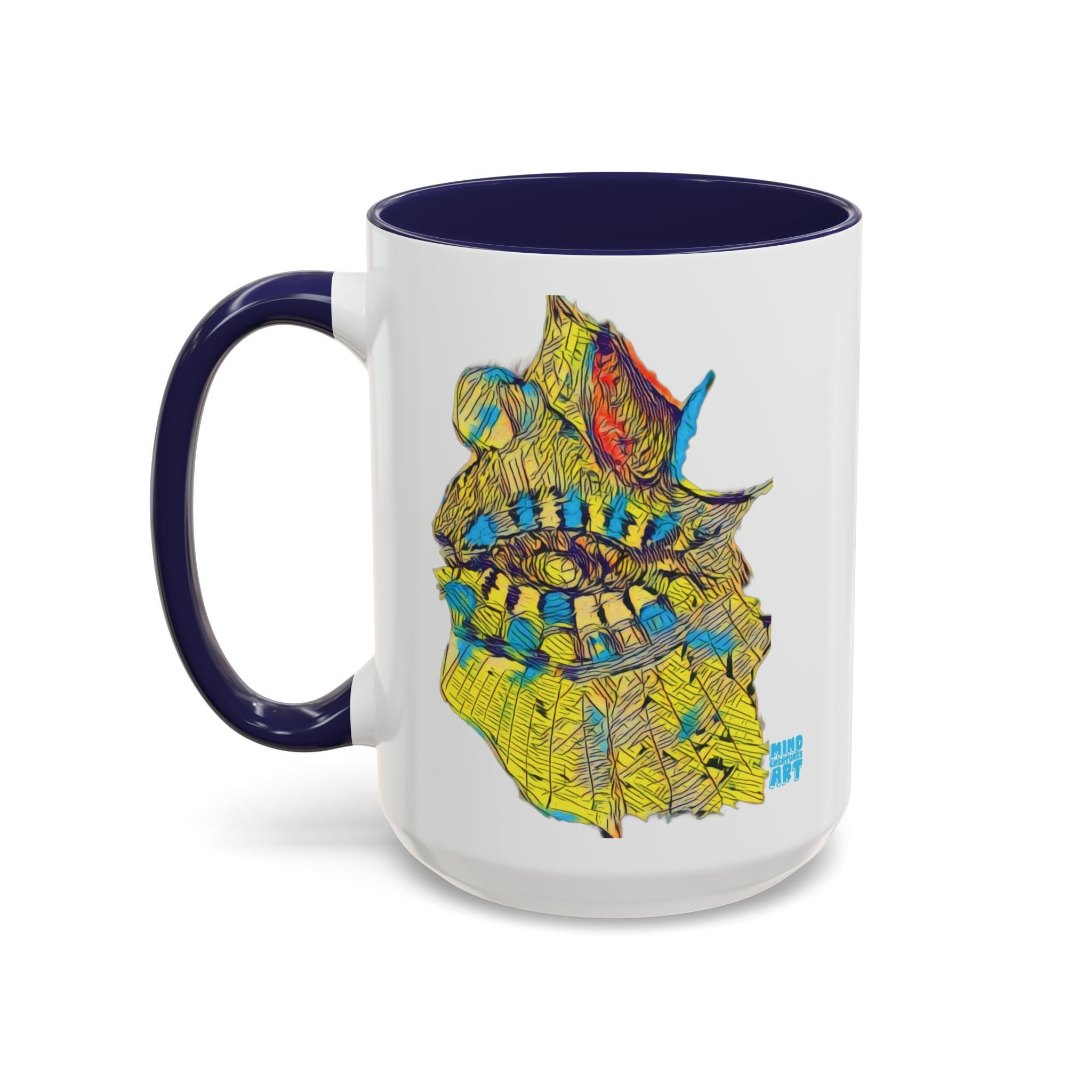 Hypnagogic (Neon) Accent Coffee Mug (11oz, 15oz)