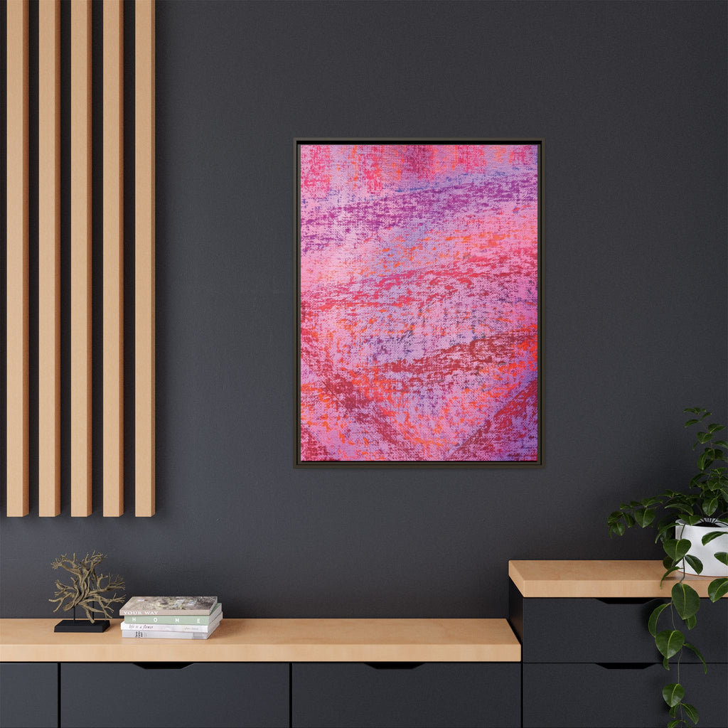 Lagoon (V4) Matte Canvas, Framed