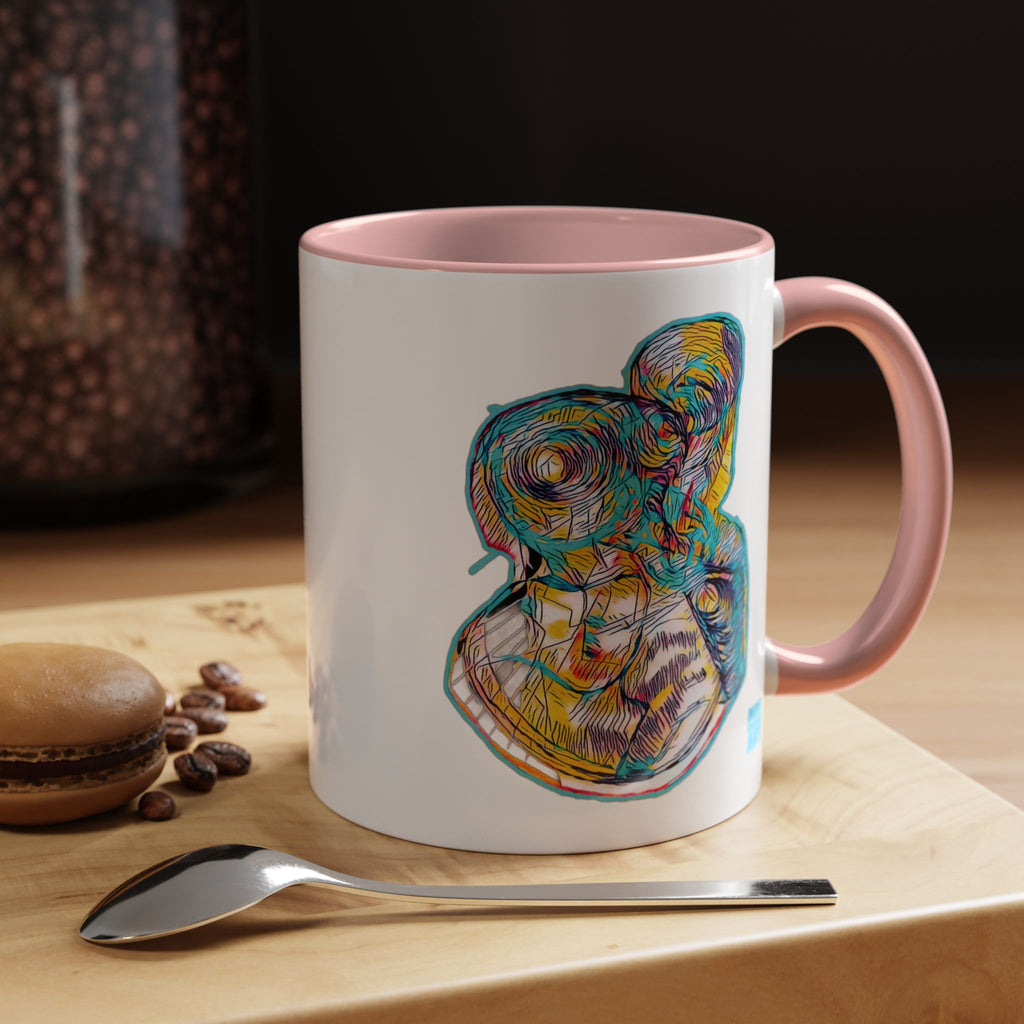 Curiosity (Teal) Accent Coffee Mug (11oz, 15oz)