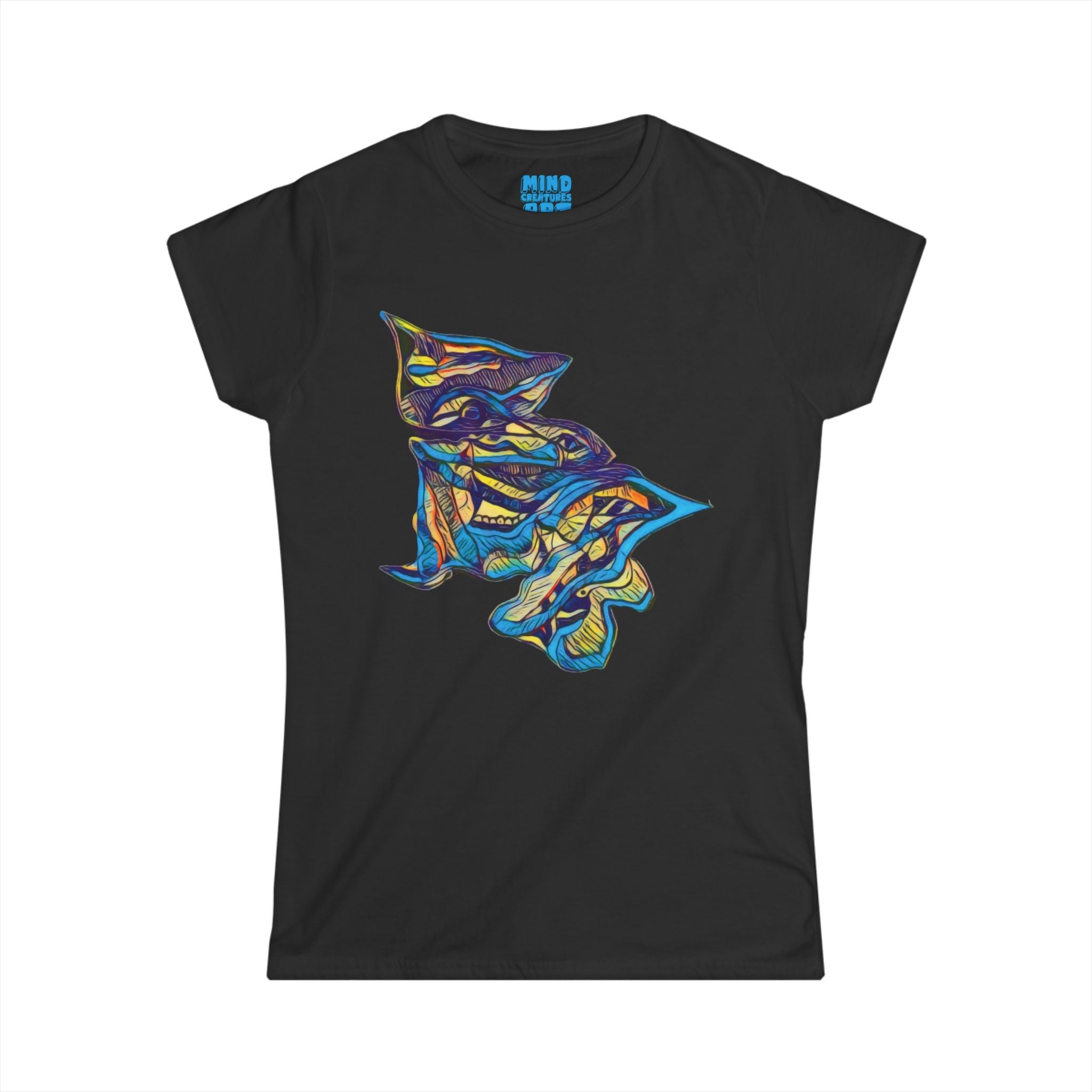 Cheshire (Blue & Yellow) Women's Softstyle Tee