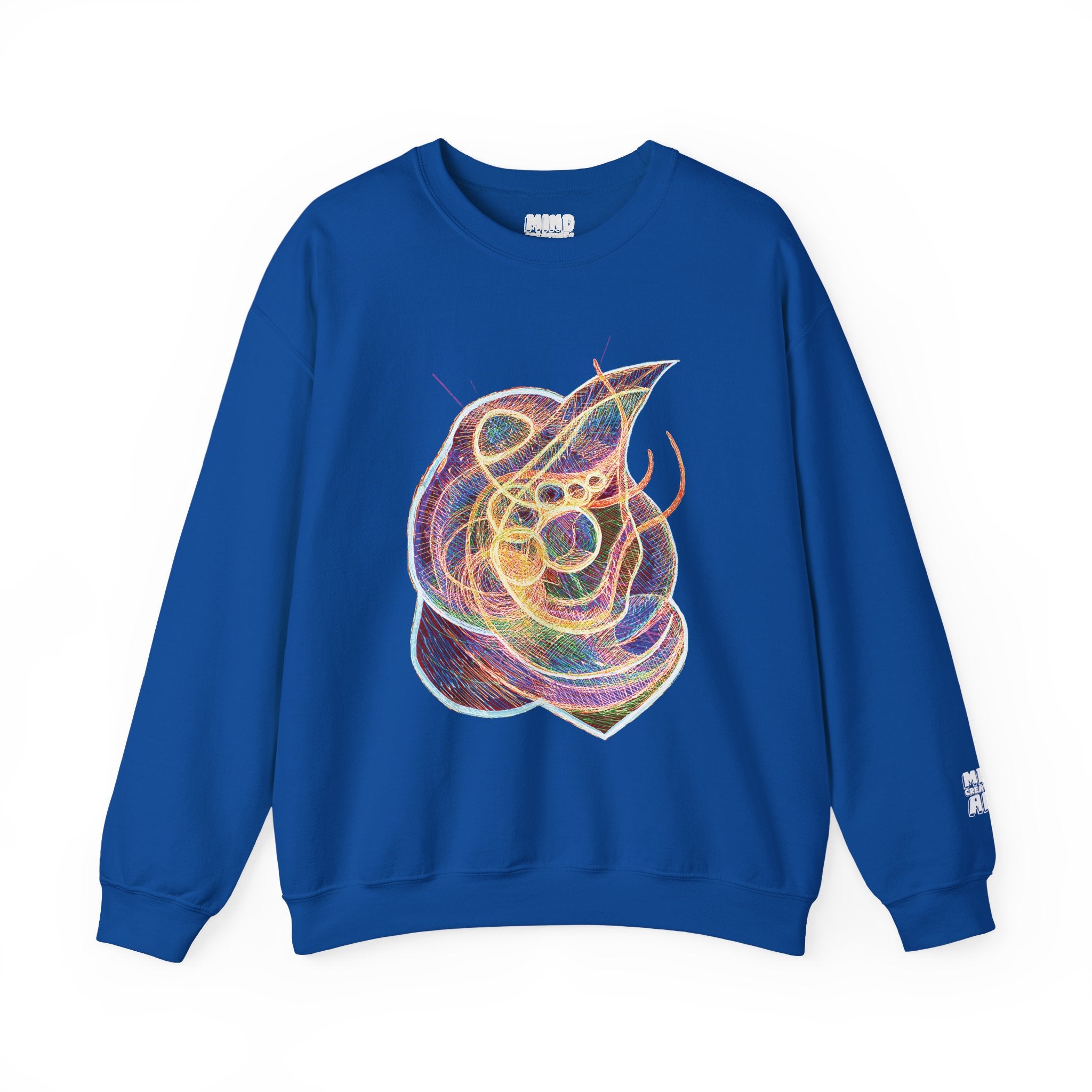 Renewal (Electric Yellow & Purple) Unisex Heavy Blend™ Crewneck Sweatshirt