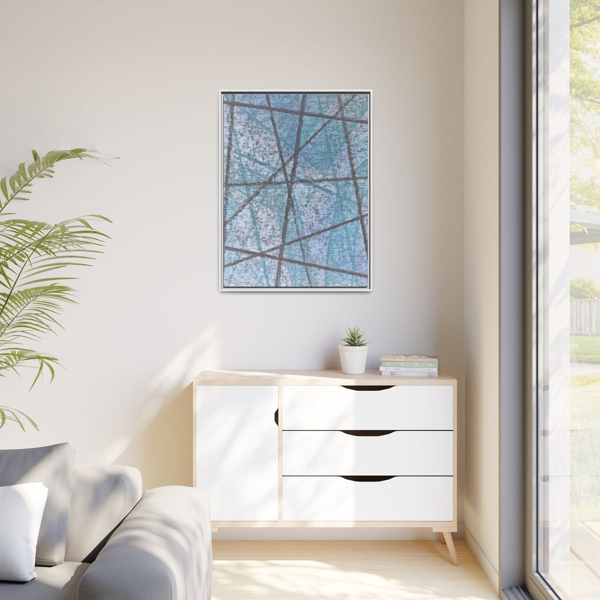 Knots (V3) Matte Canvas, Framed