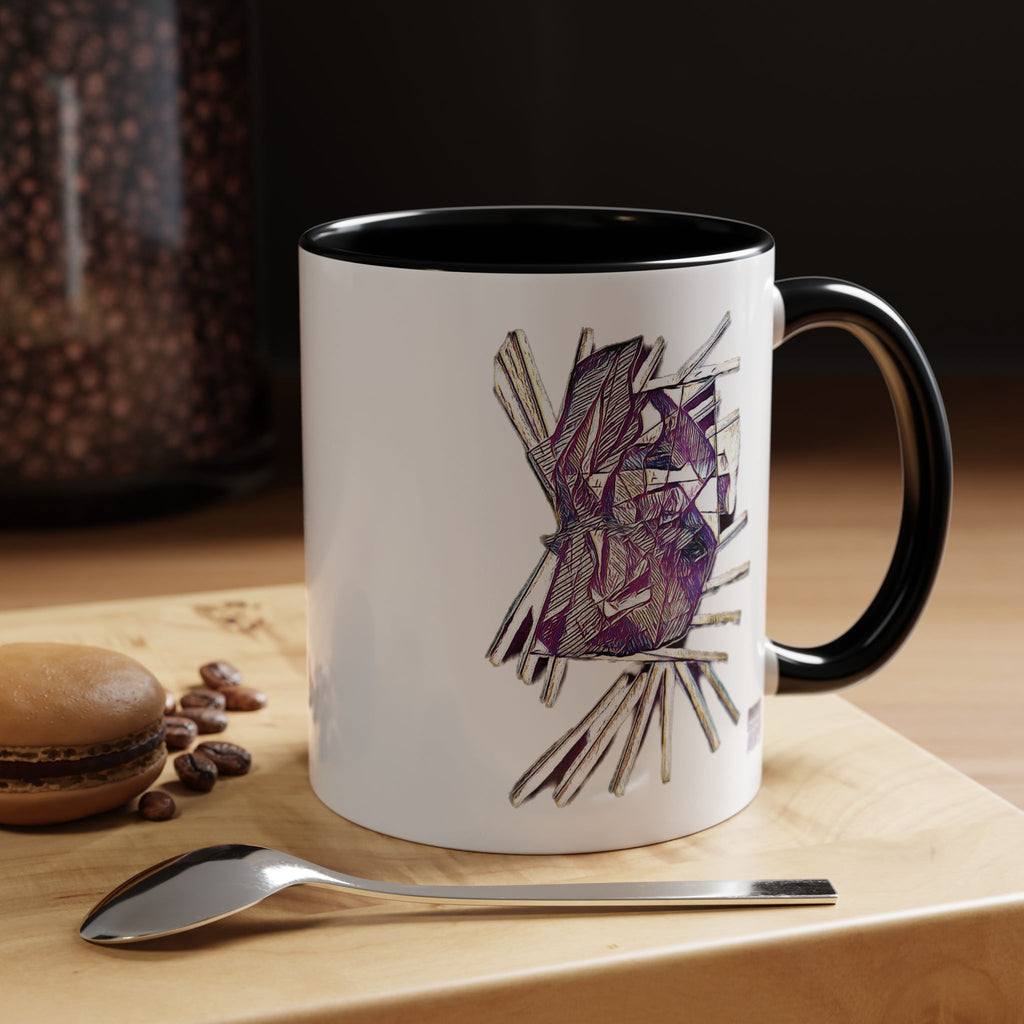 Lightspeed (Purple) Accent Coffee Mug (11oz, 15oz)
