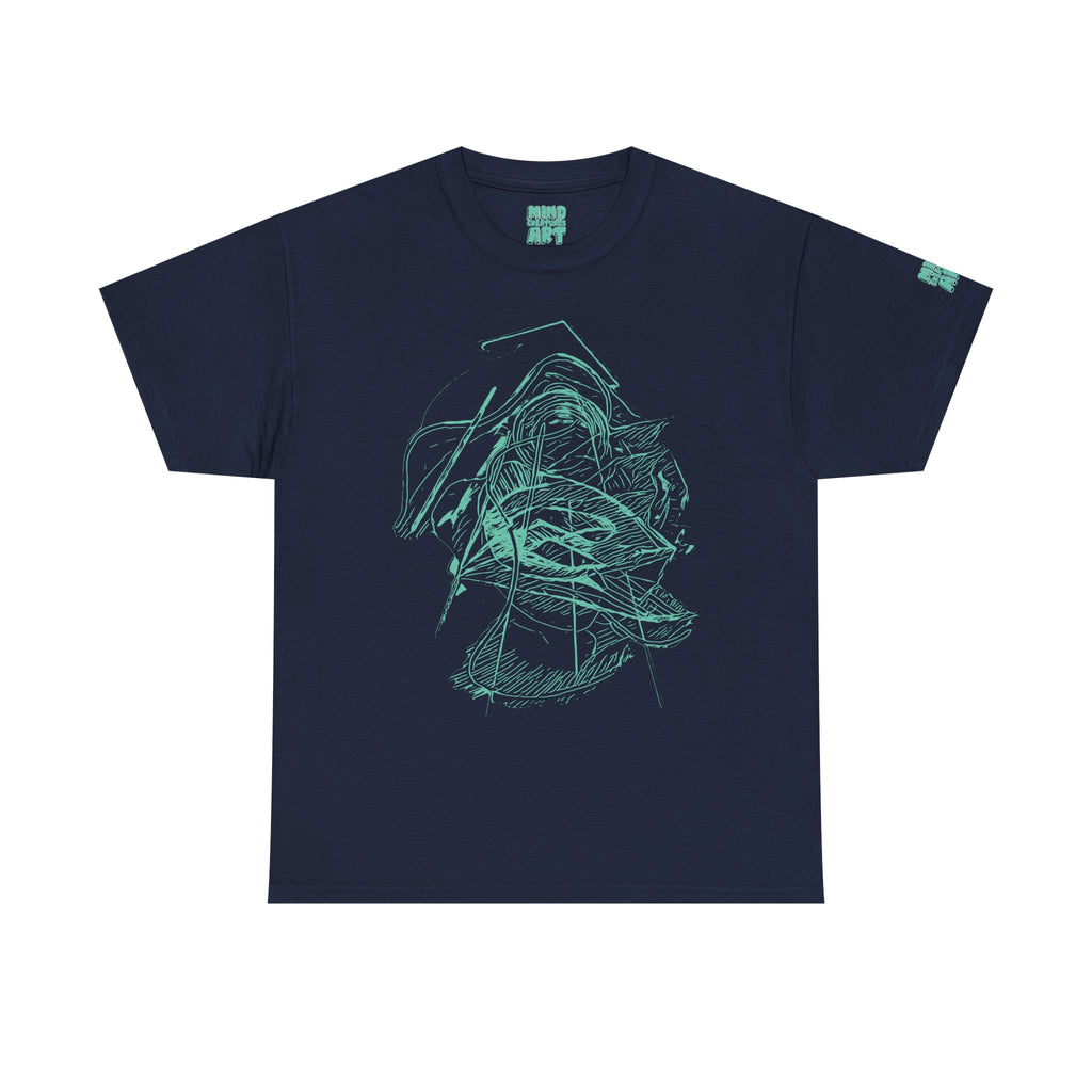 Dive Reflex (Teal) Unisex Heavy Cotton Tee
