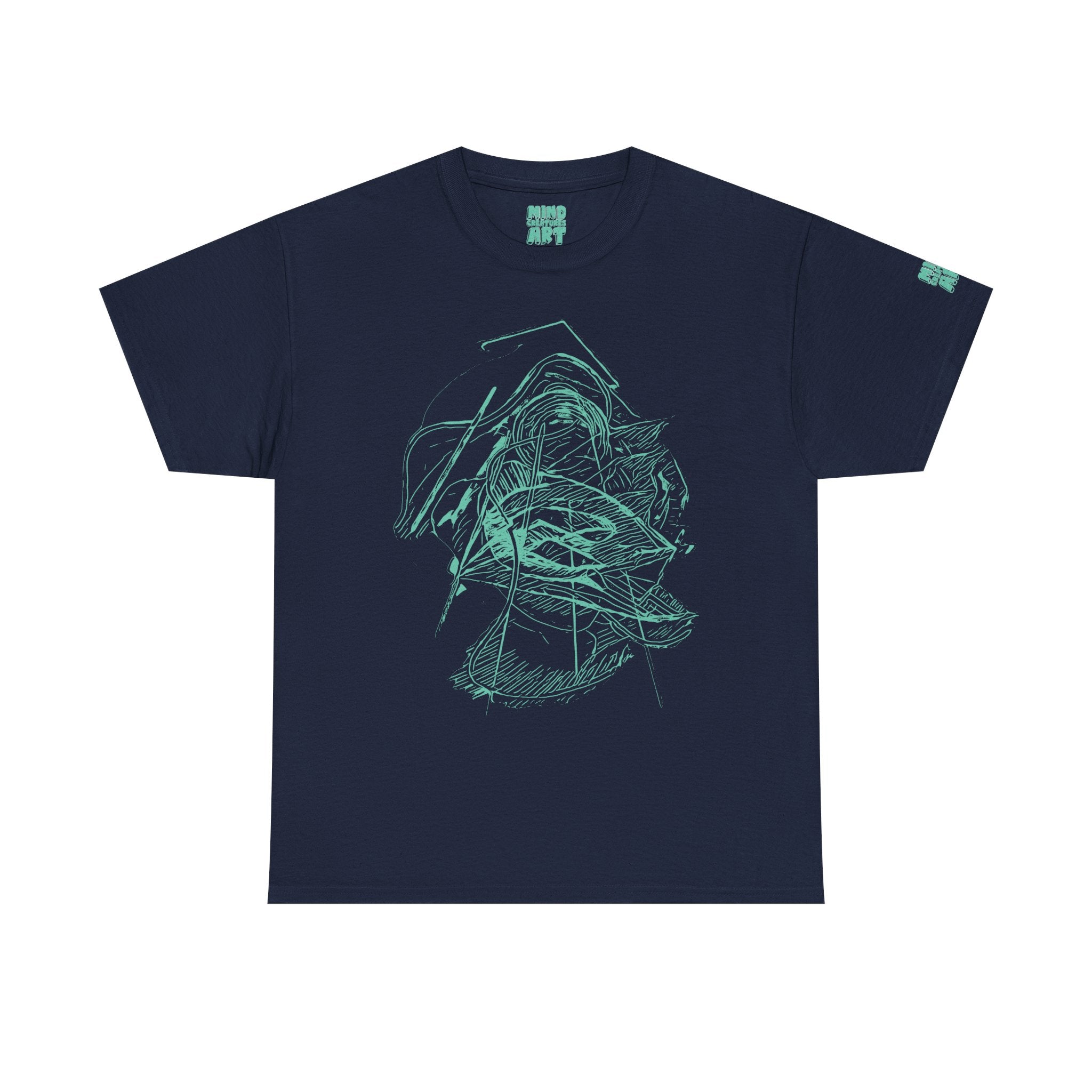 Dive Reflex (Teal) Unisex Heavy Cotton Tee