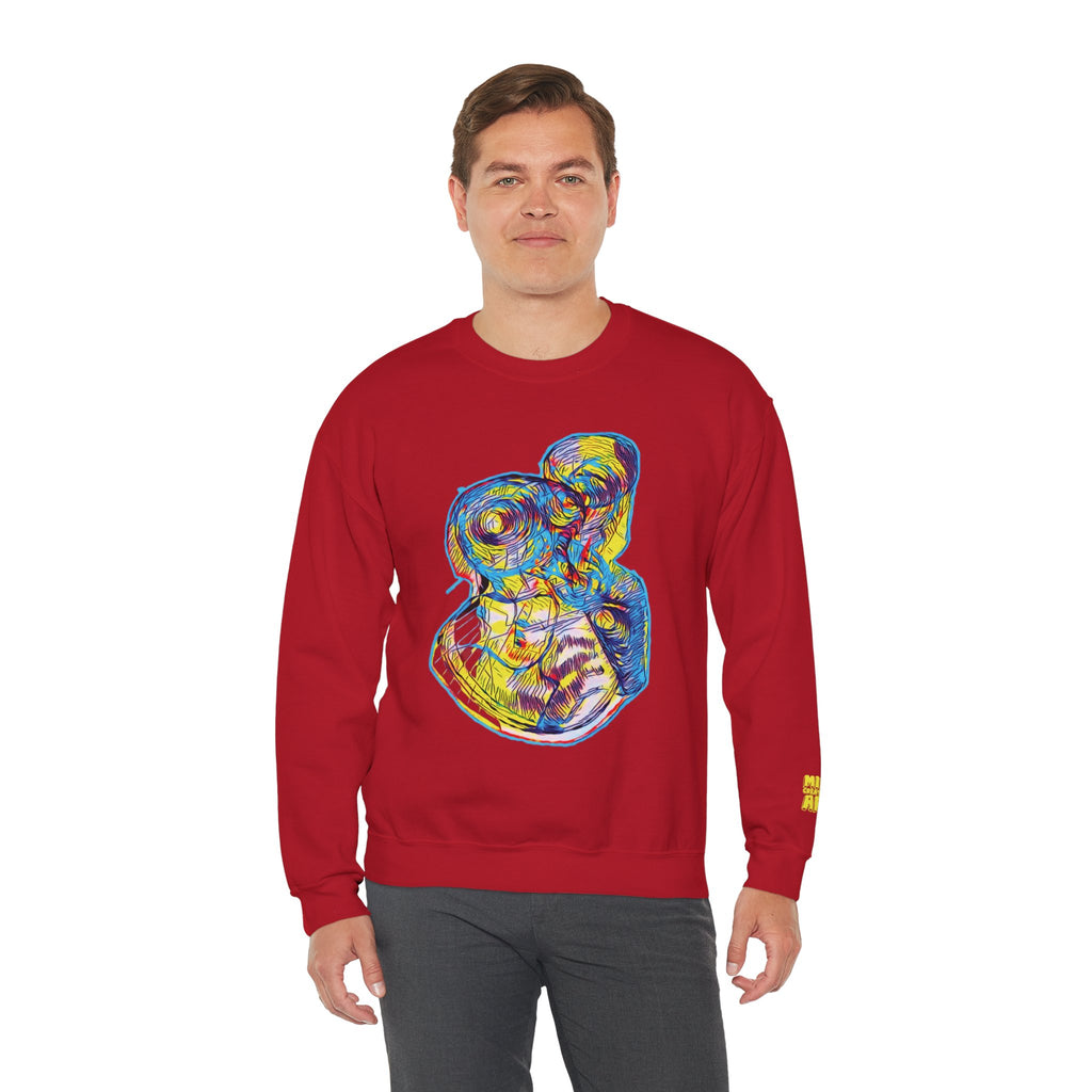 Curiosity (Neon) Unisex Heavy Blend™ Crewneck Sweatshirt