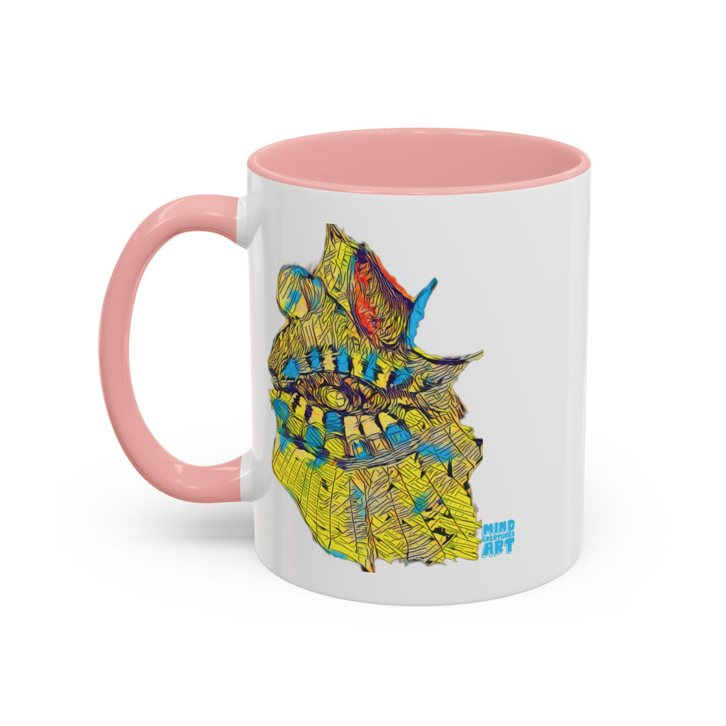 Hypnagogic (Neon) Accent Coffee Mug (11oz, 15oz)