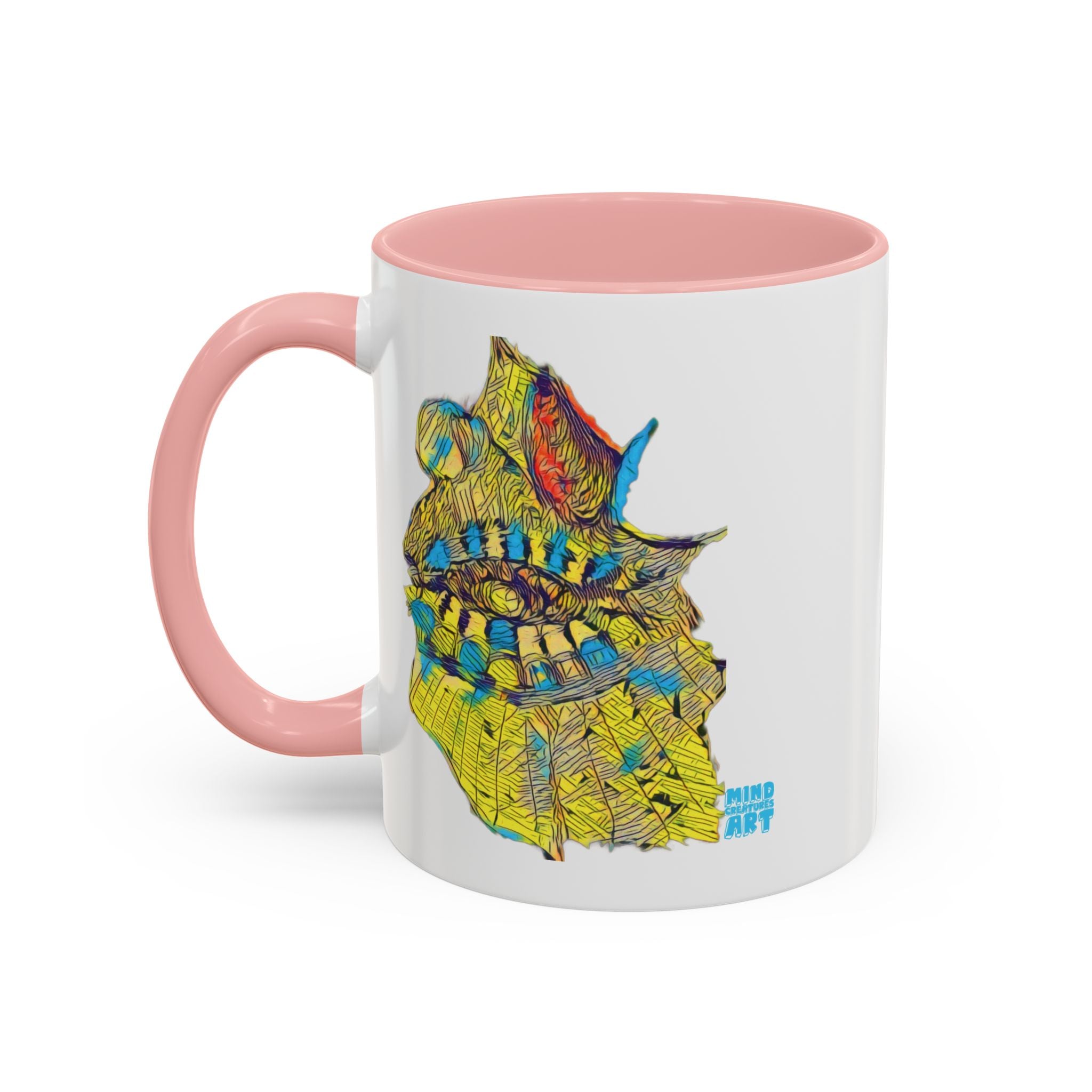 Hypnagogic (Neon) Accent Coffee Mug (11oz, 15oz)