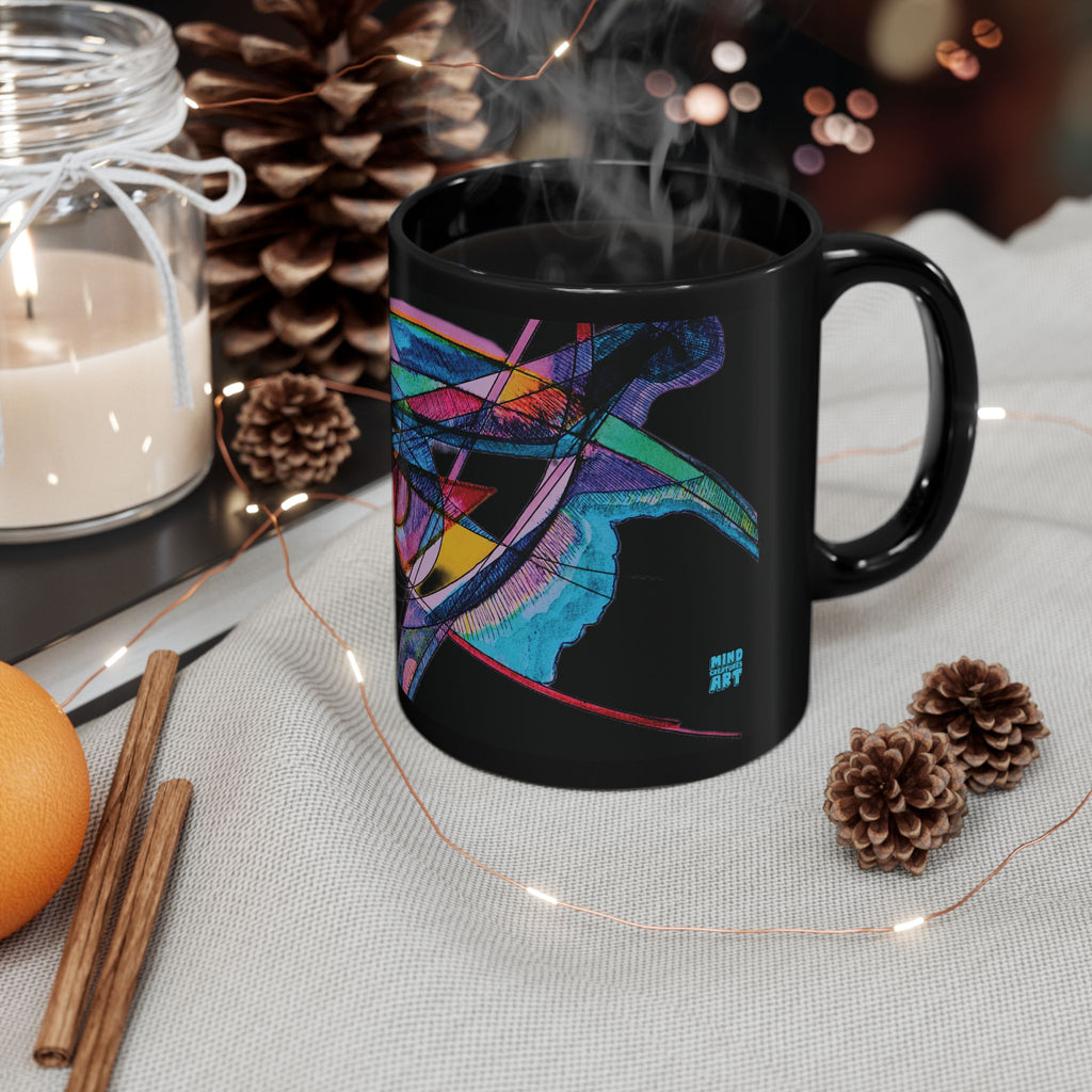 Watching Black Ceramic Mug (11oz, 15oz)