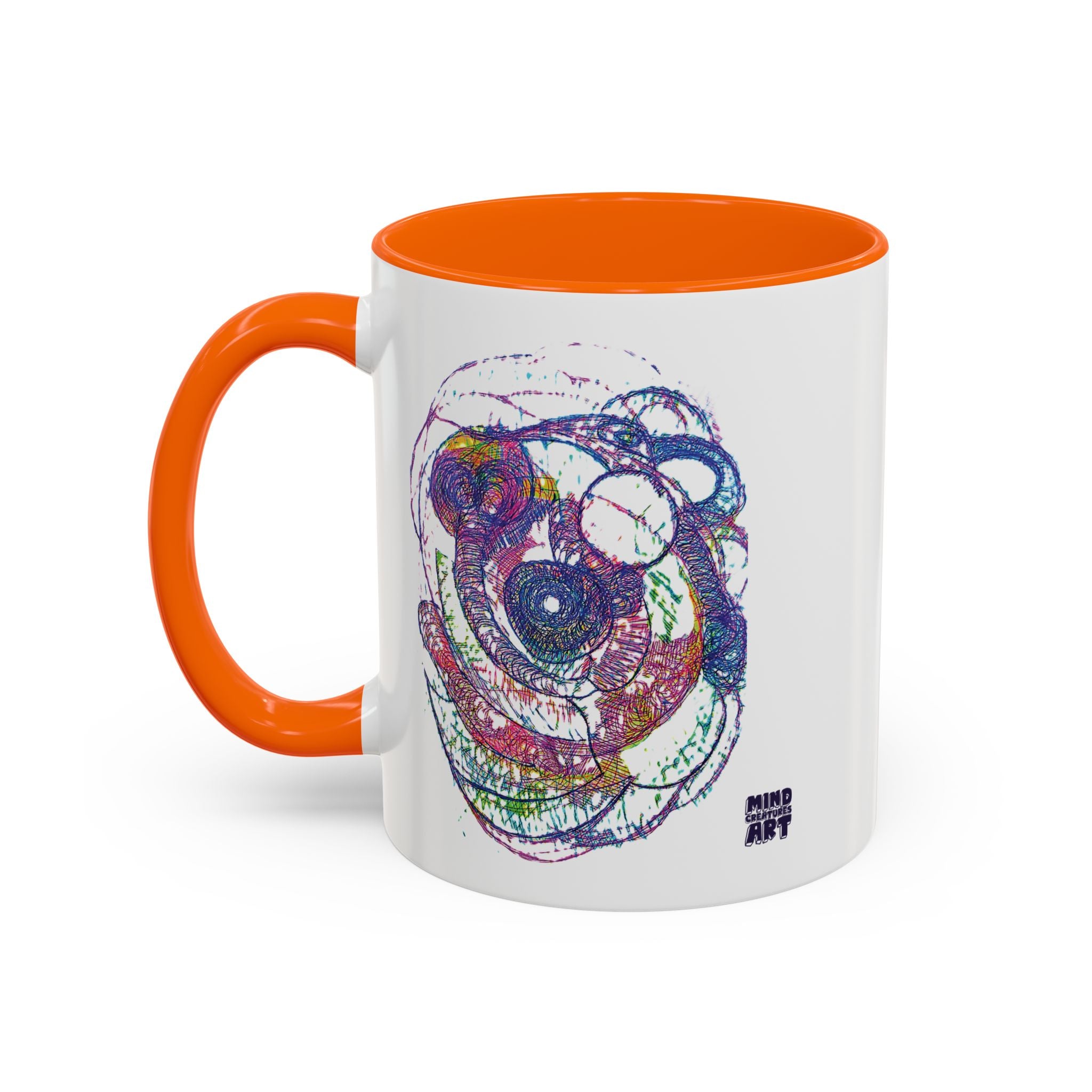 Spiraling Accent Coffee Mug (11oz, 15oz)