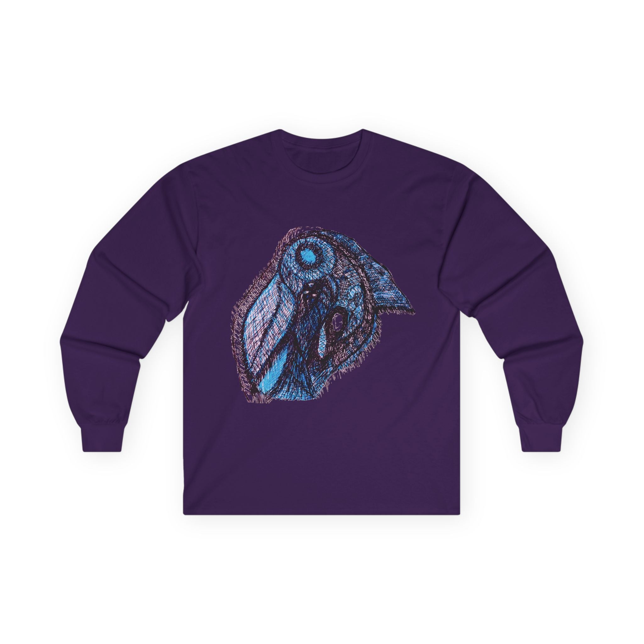 Who Are You? (Blue) Unisex Ultra Cotton Long Sleeve Tee