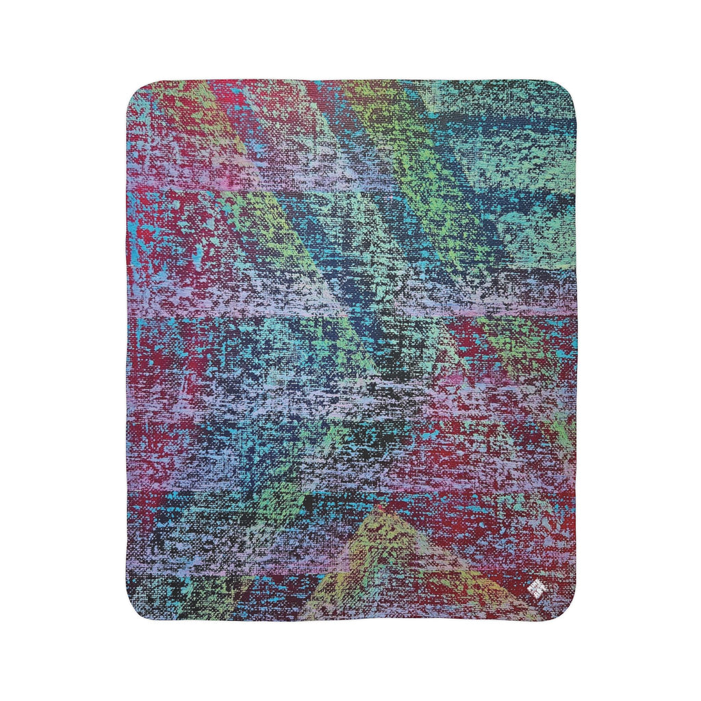 Elocution Fleece Sherpa Blanket