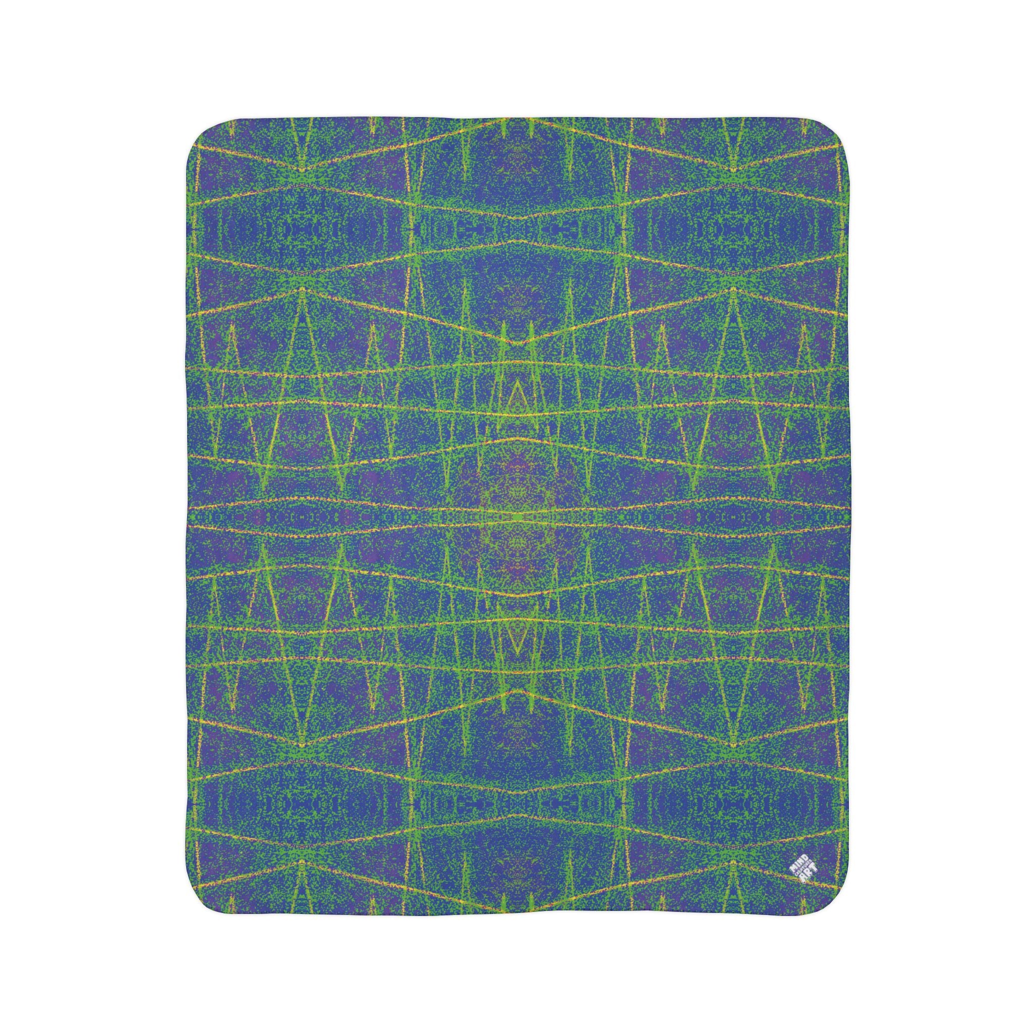 Static Fleece Sherpa Blanket