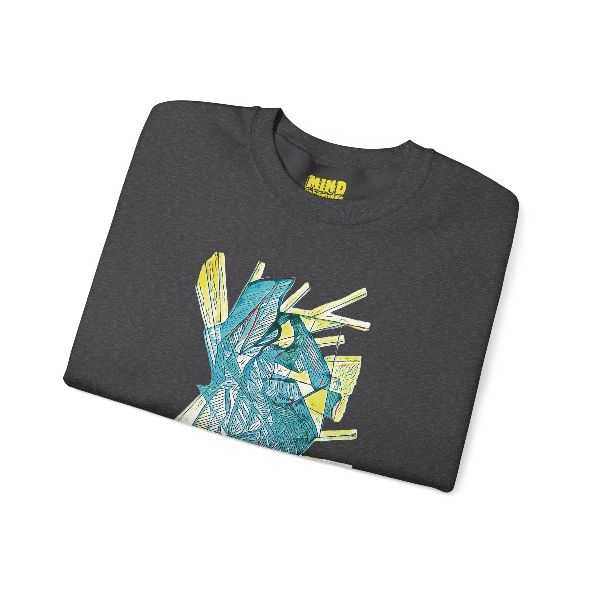Lightspeed (Aqua) Unisex Heavy Blend™ Crewneck Sweatshirt