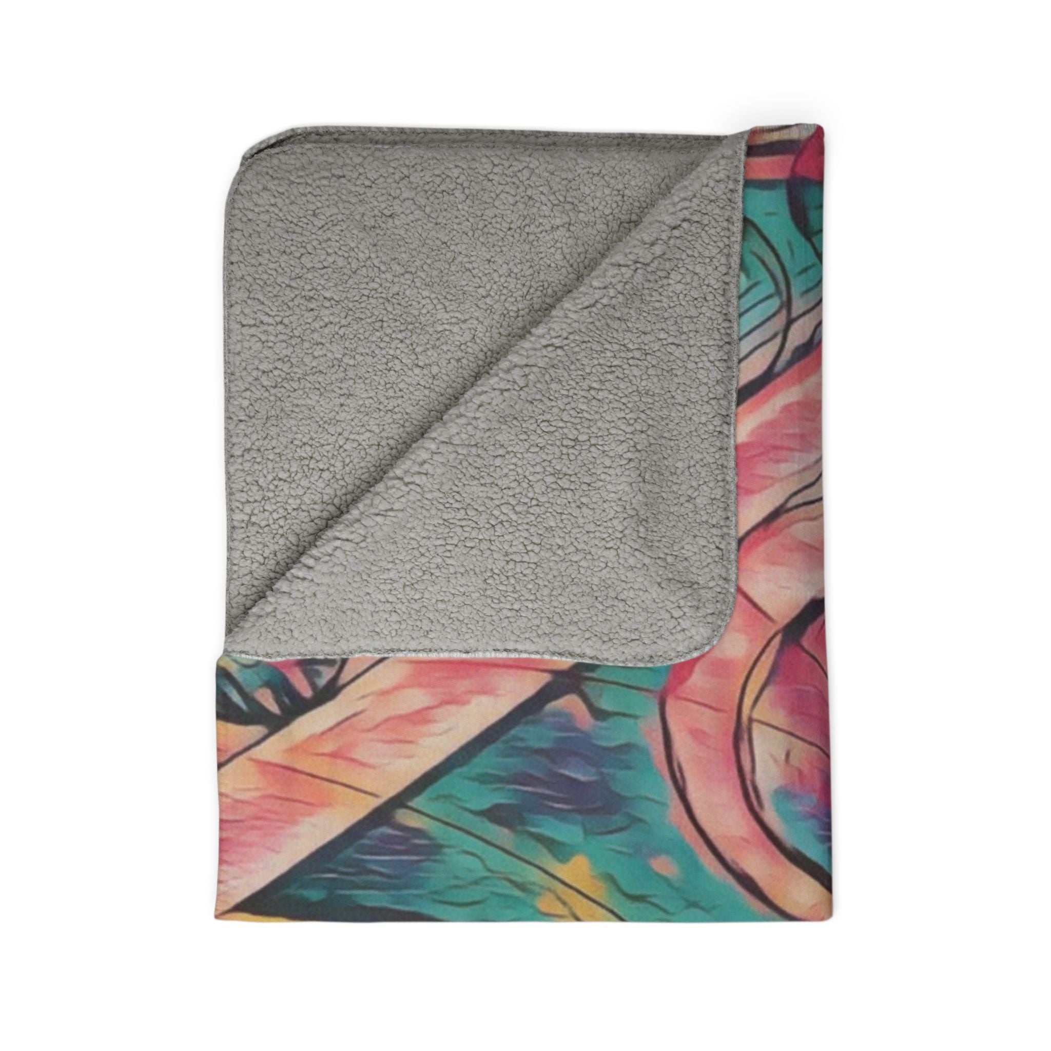 Love Fleece Sherpa Blanket