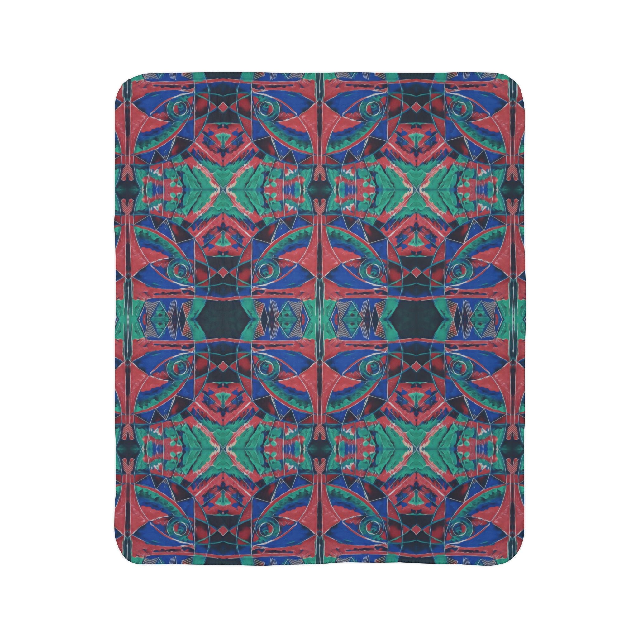 Soulshine (Mirror, V5) Fleece Sherpa Blanket
