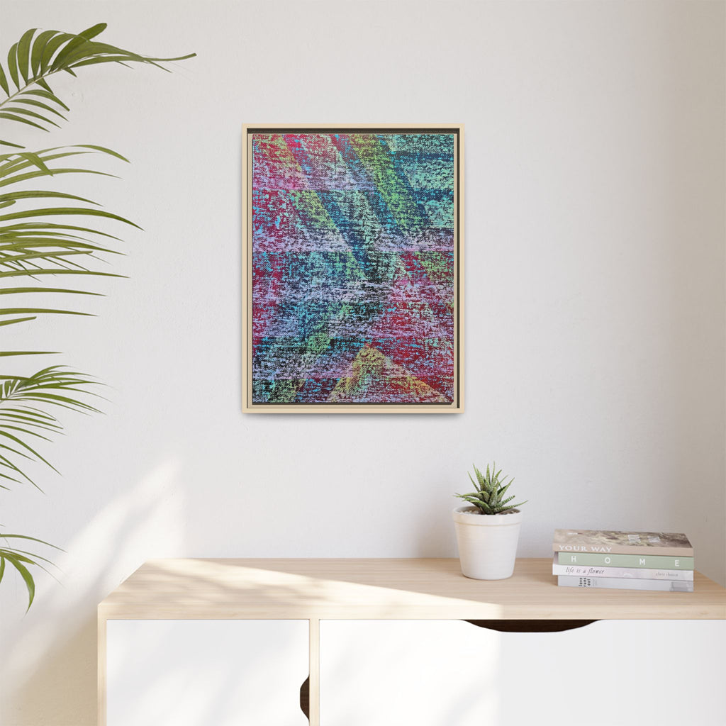 Elocution Matte Canvas, Framed