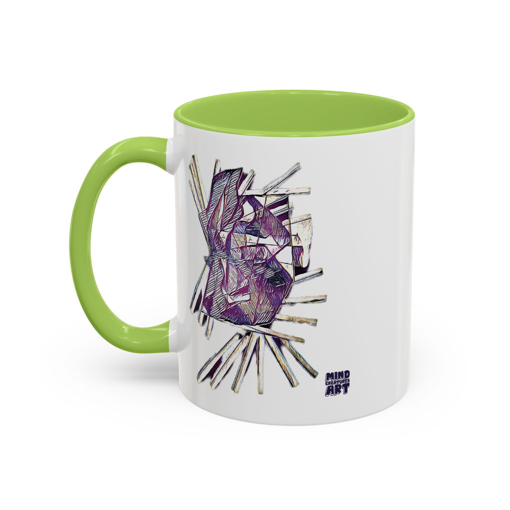 Lightspeed (Purple) Accent Coffee Mug (11oz, 15oz)
