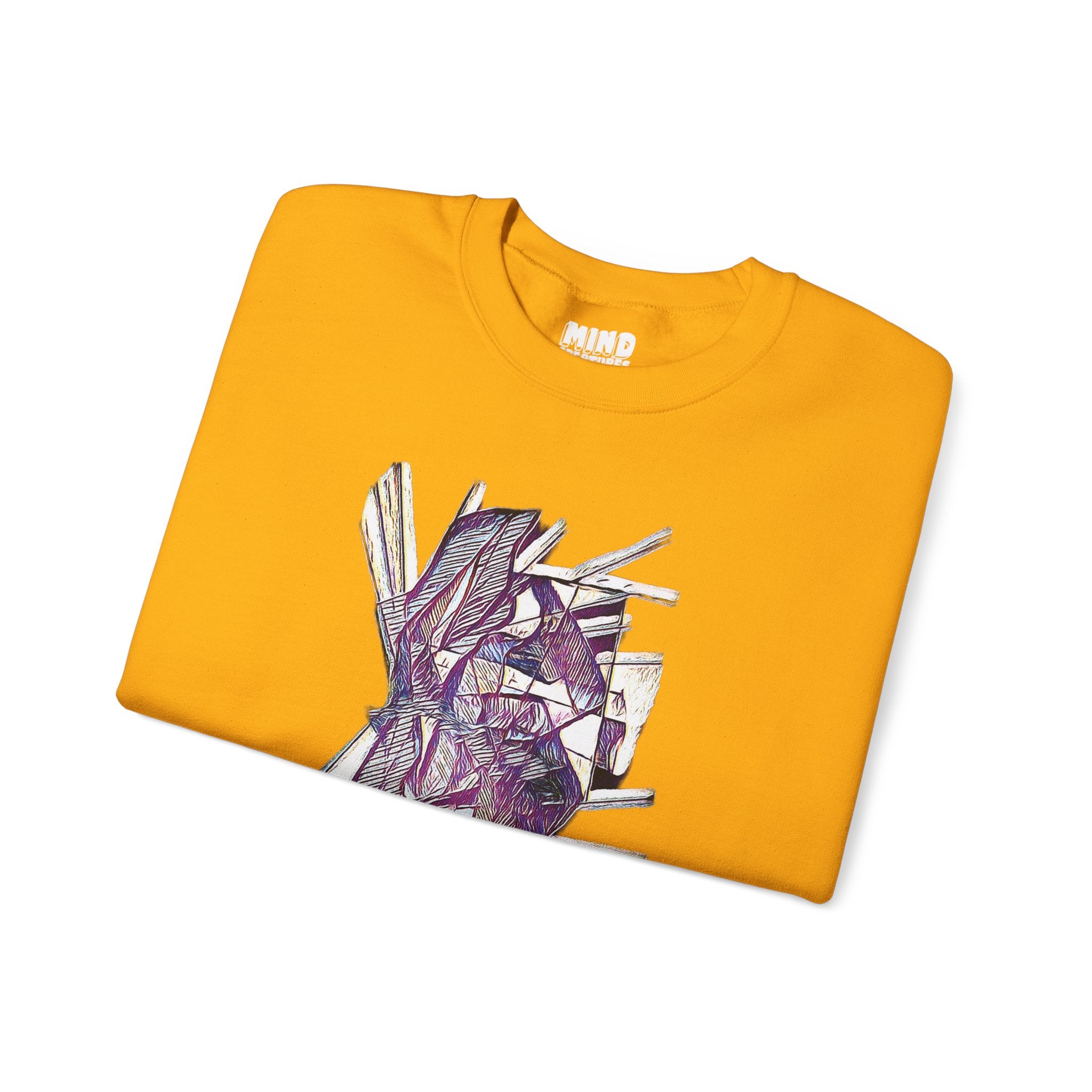 Lightspeed (Purple) Unisex Heavy Blend™ Crewneck Sweatshirt