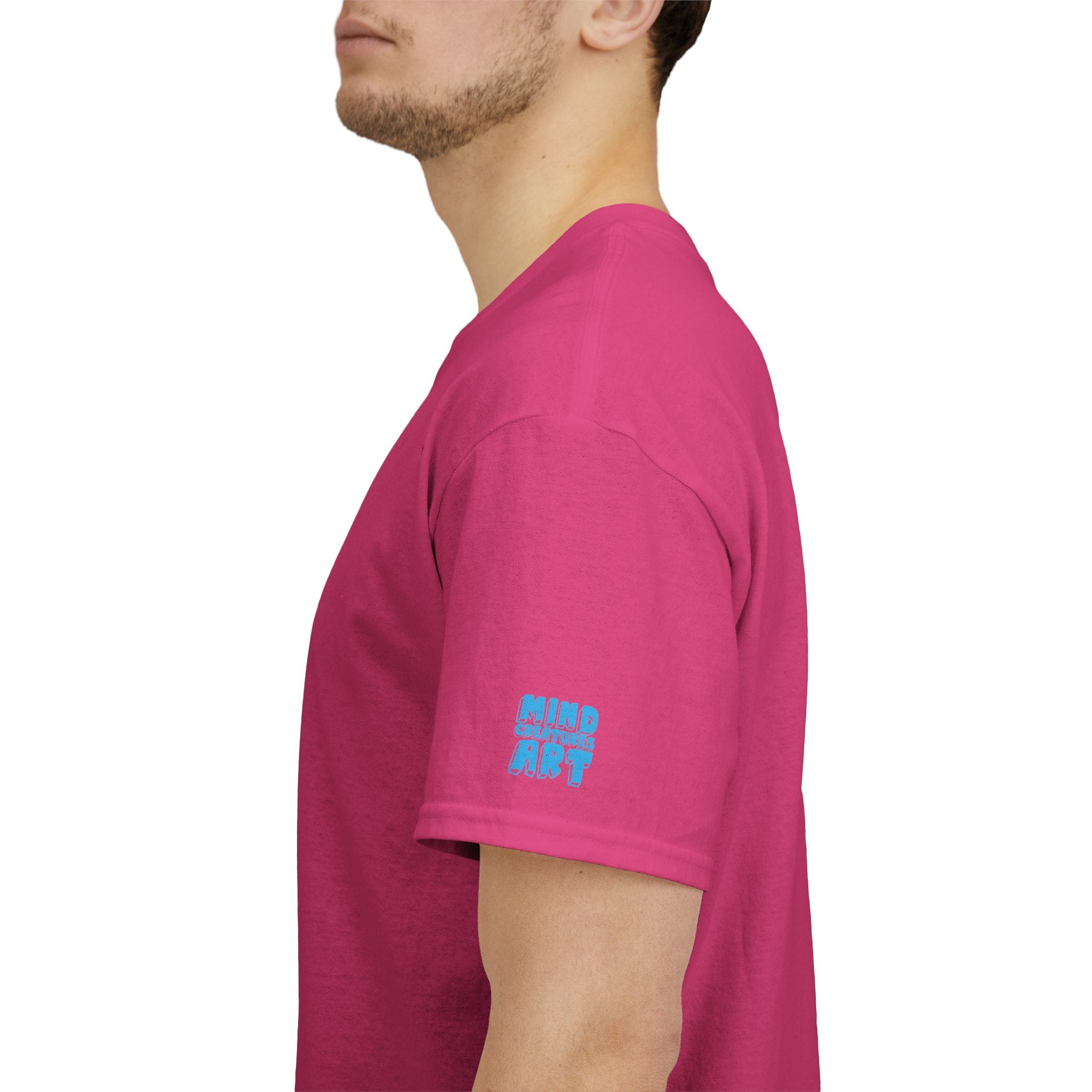 Cheshire (Blue & Yellow) Unisex Heavy Cotton Tee