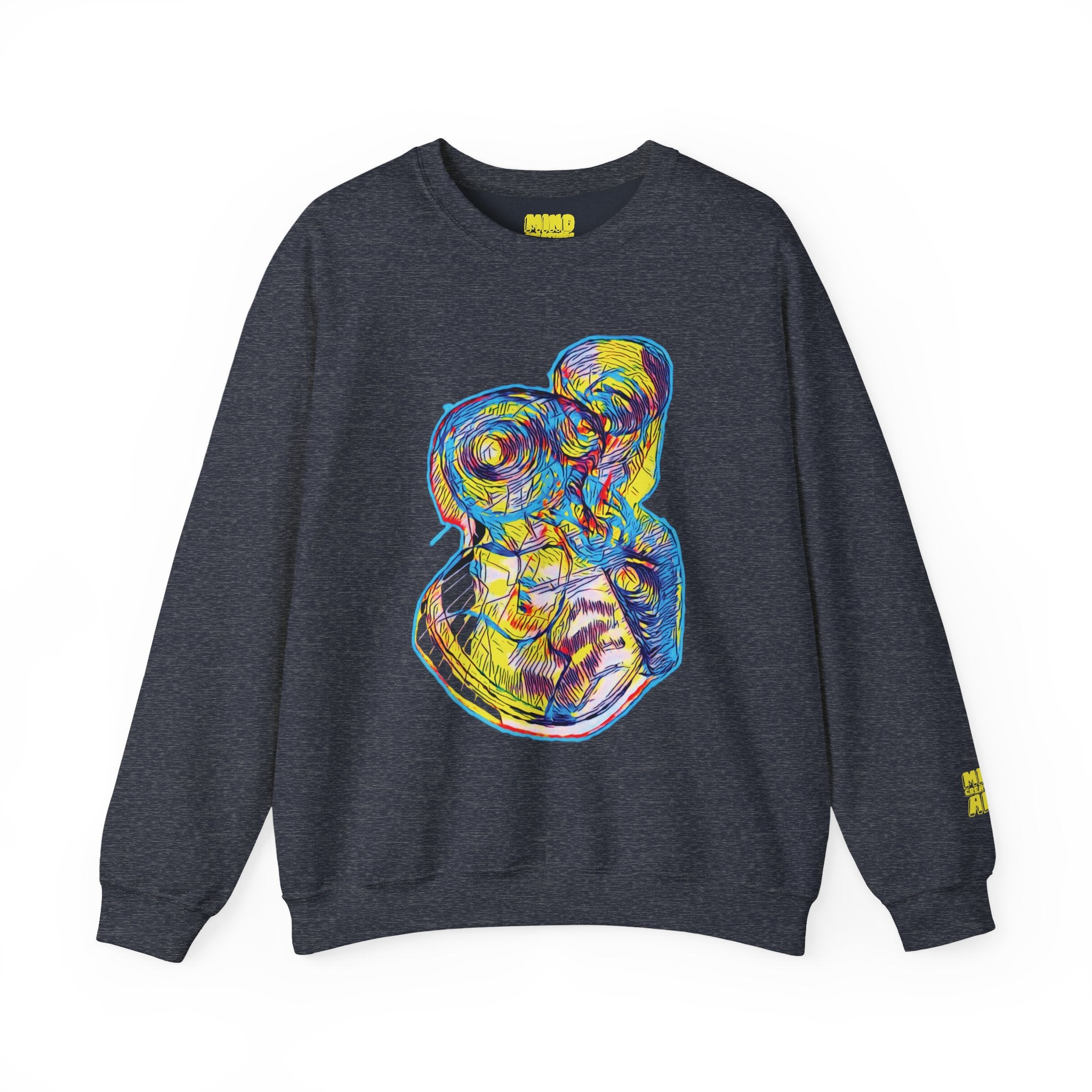 Curiosity (Neon) Unisex Heavy Blend™ Crewneck Sweatshirt