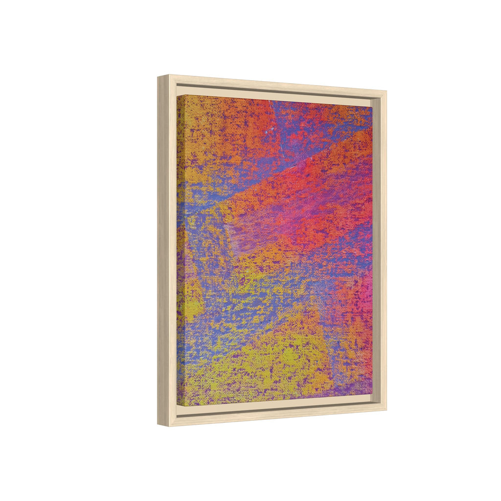 Sunset Matte Canvas, Framed