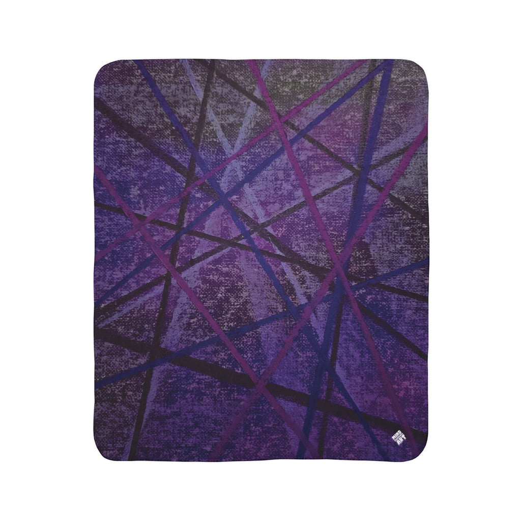 Knots (V2) Fleece Sherpa Blanket