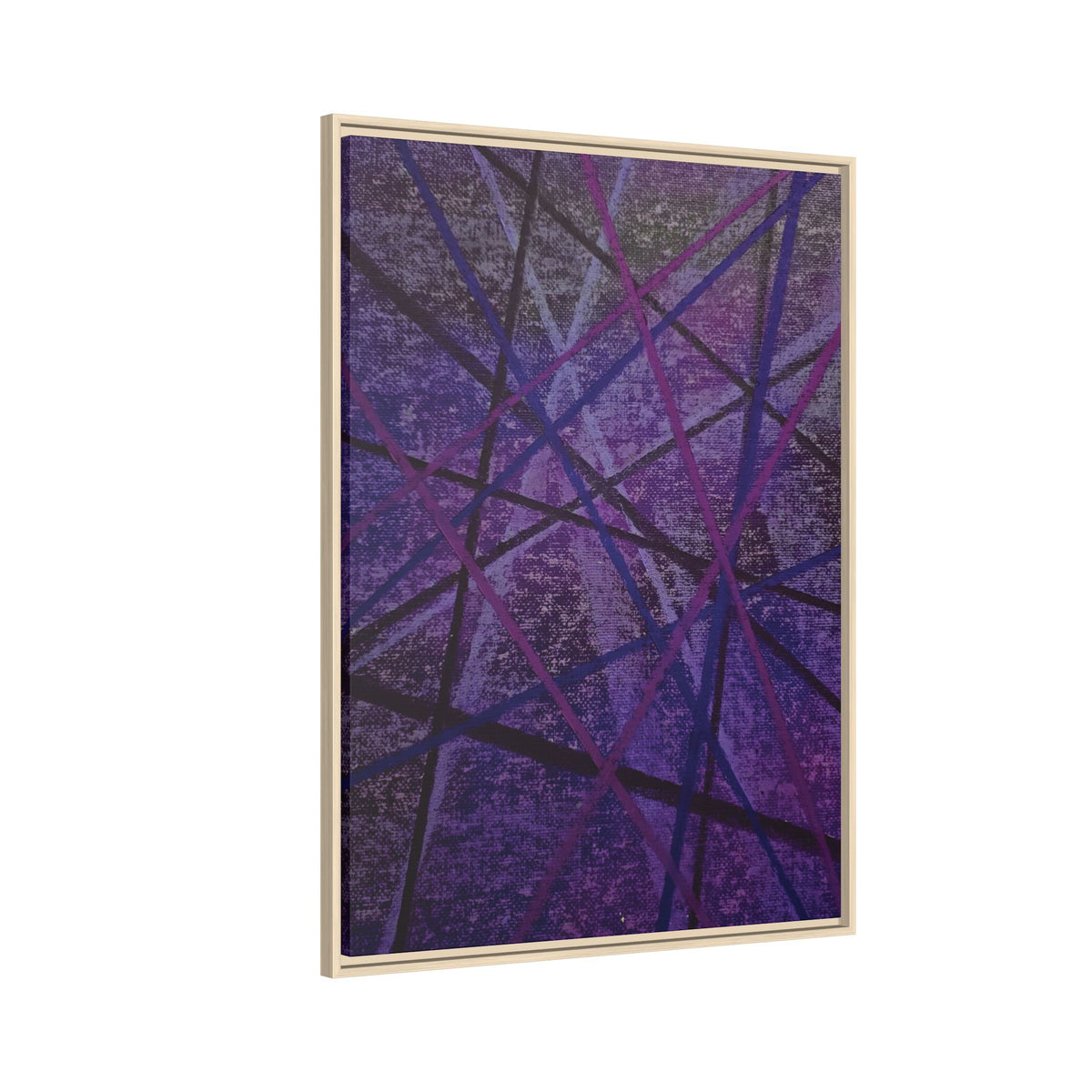 Knots (V2) Matte Canvas, Framed