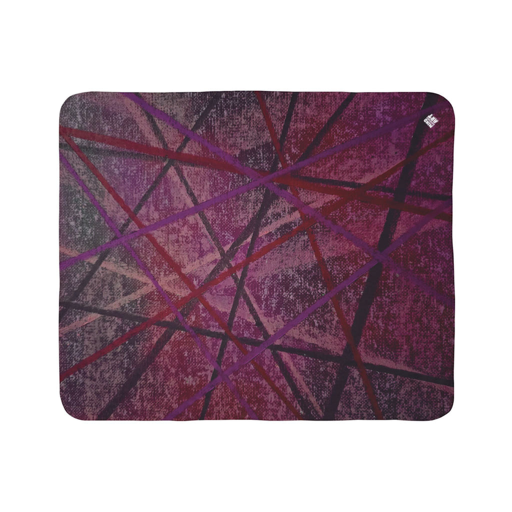Knots Fleece Sherpa Blanket