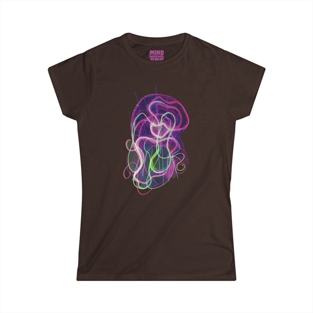 Davy Jones (Electric Purple) Women's Softstyle Tee