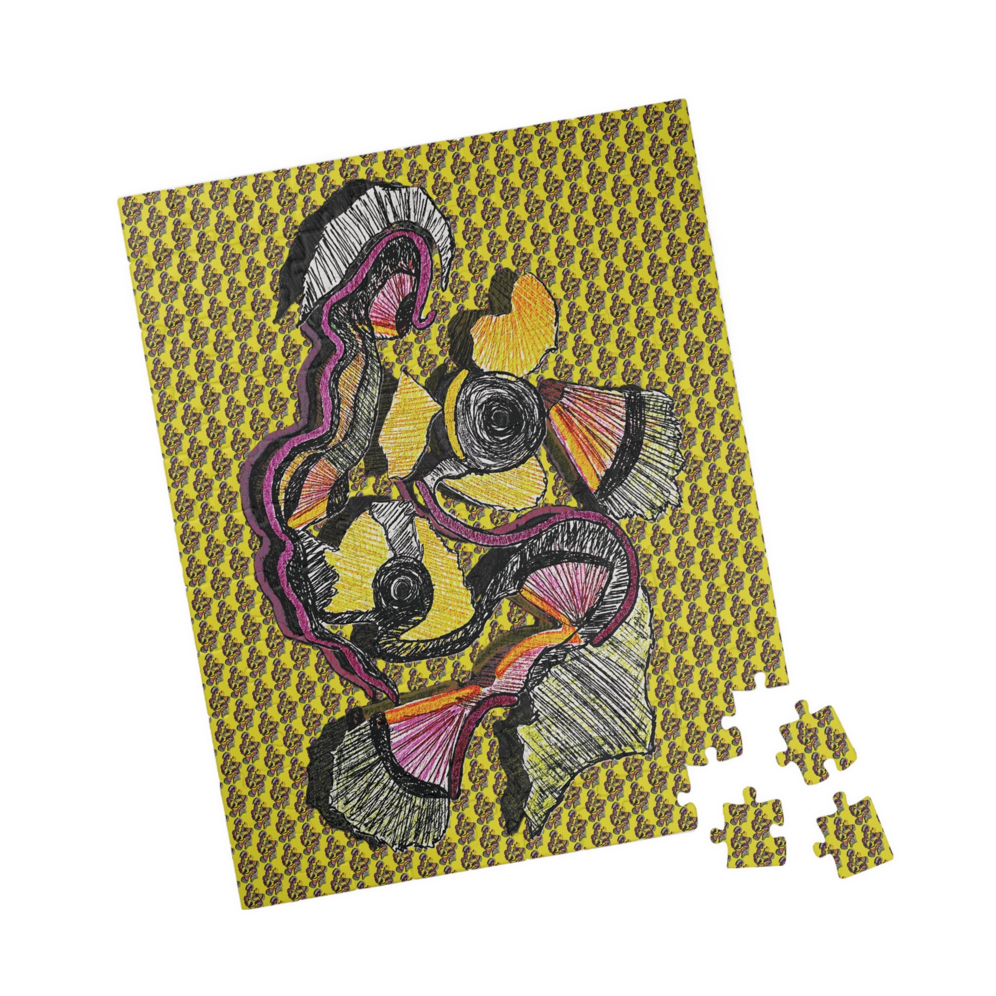 Crimson Teacher Puzzle (110, 252, 520, 1014-piece)