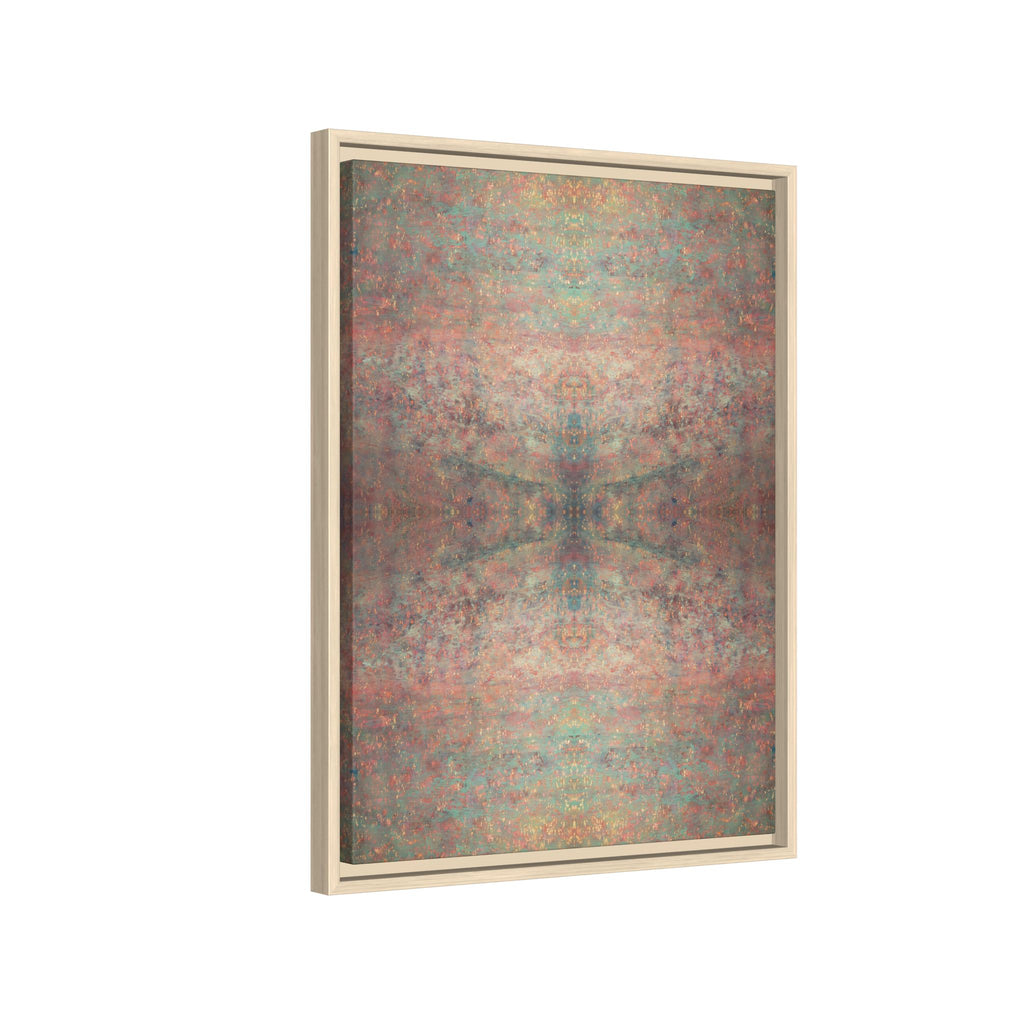 Hourglass Matte Canvas, Framed