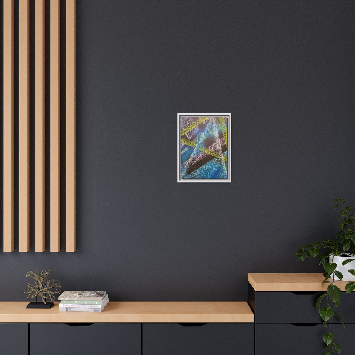 Believe (V2) Matte Canvas, Framed
