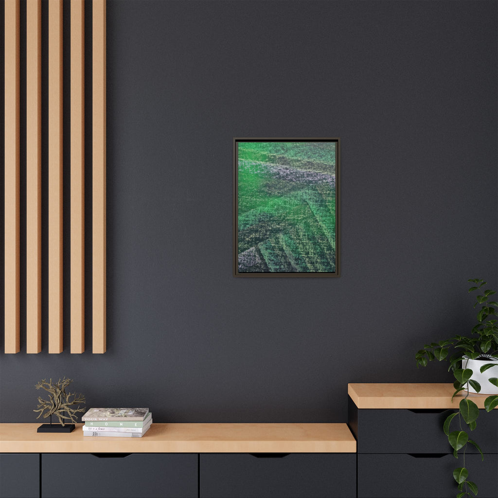 Voice (V3) Matte Canvas, Framed