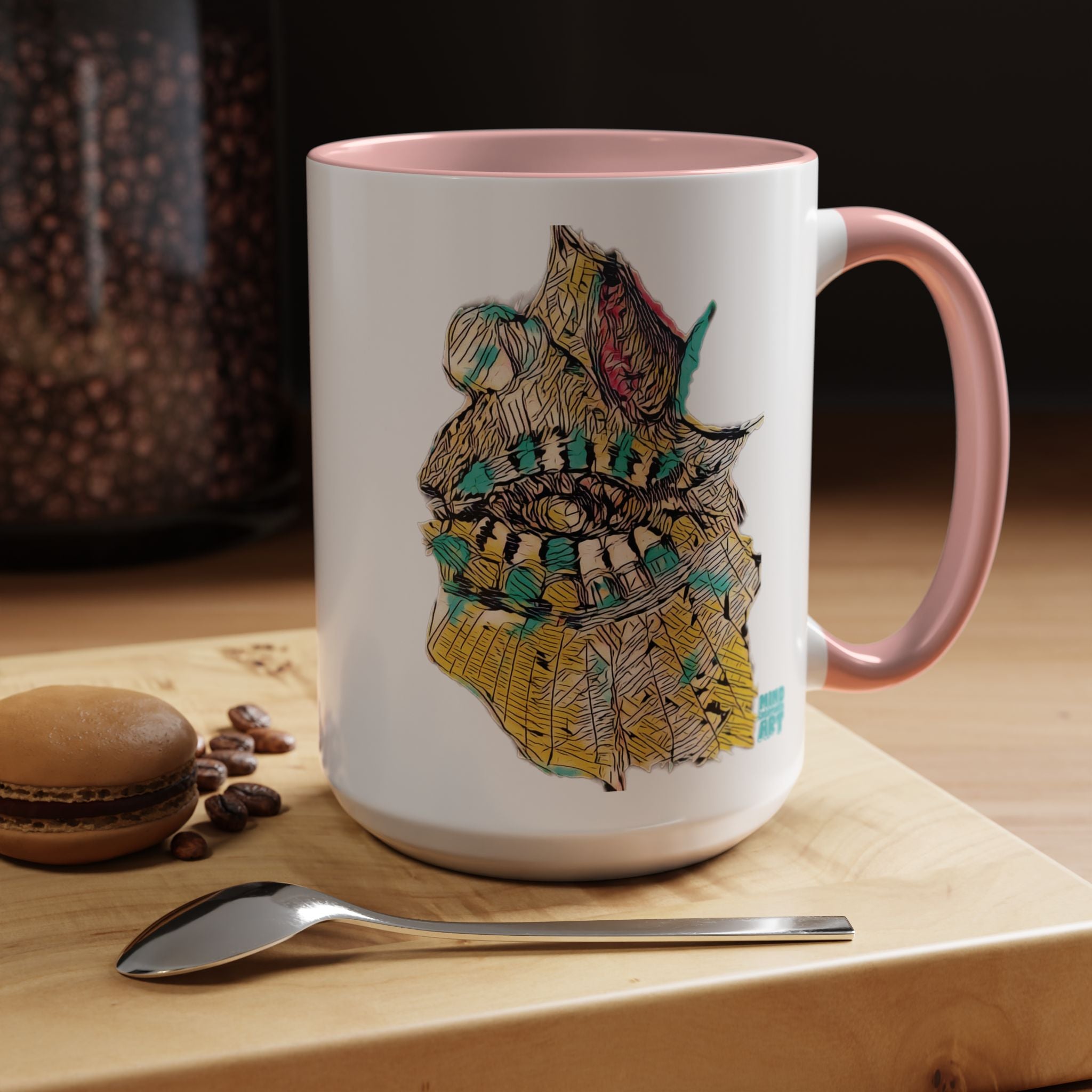 Hypnagogic (Gold) Accent Coffee Mug (11oz, 15oz)