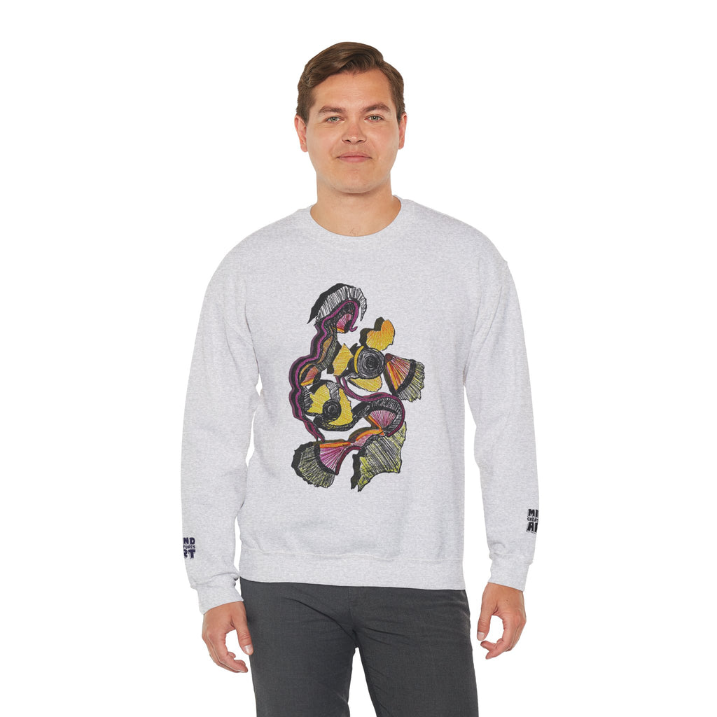 Crimson Teacher Unisex Heavy Blend™ Crewneck Sweatshirt