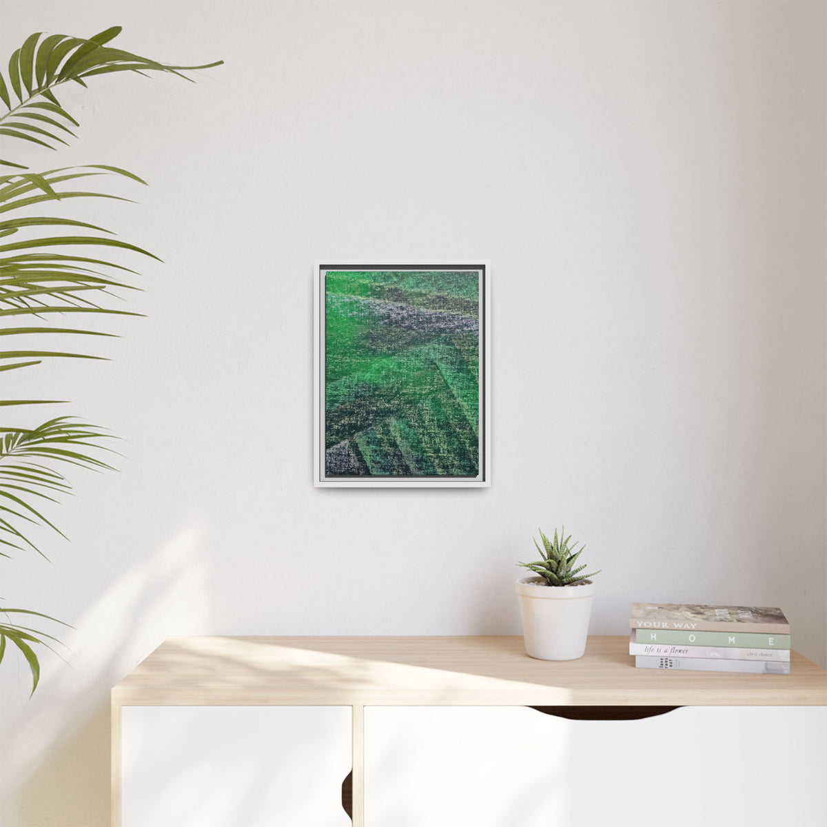 Voice (V3) Matte Canvas, Framed