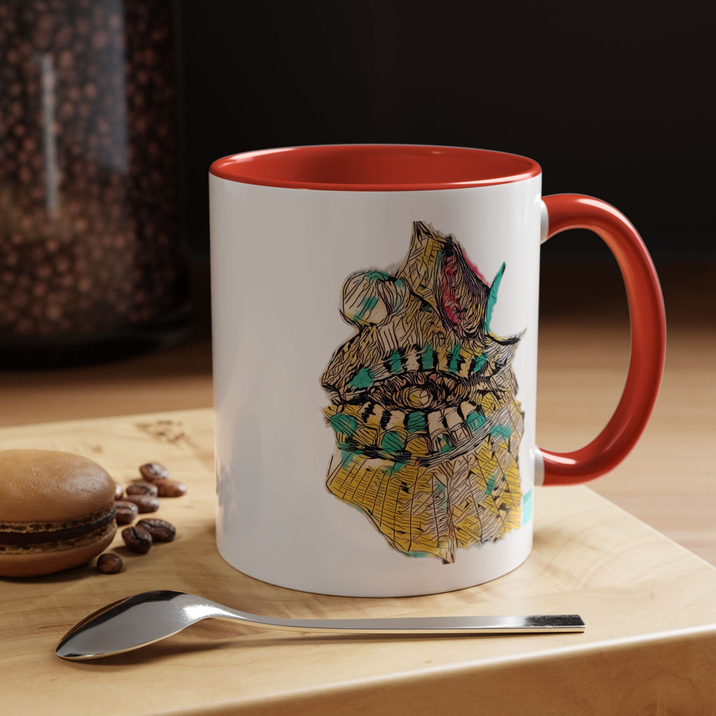 Hypnagogic (Gold) Accent Coffee Mug (11oz, 15oz)