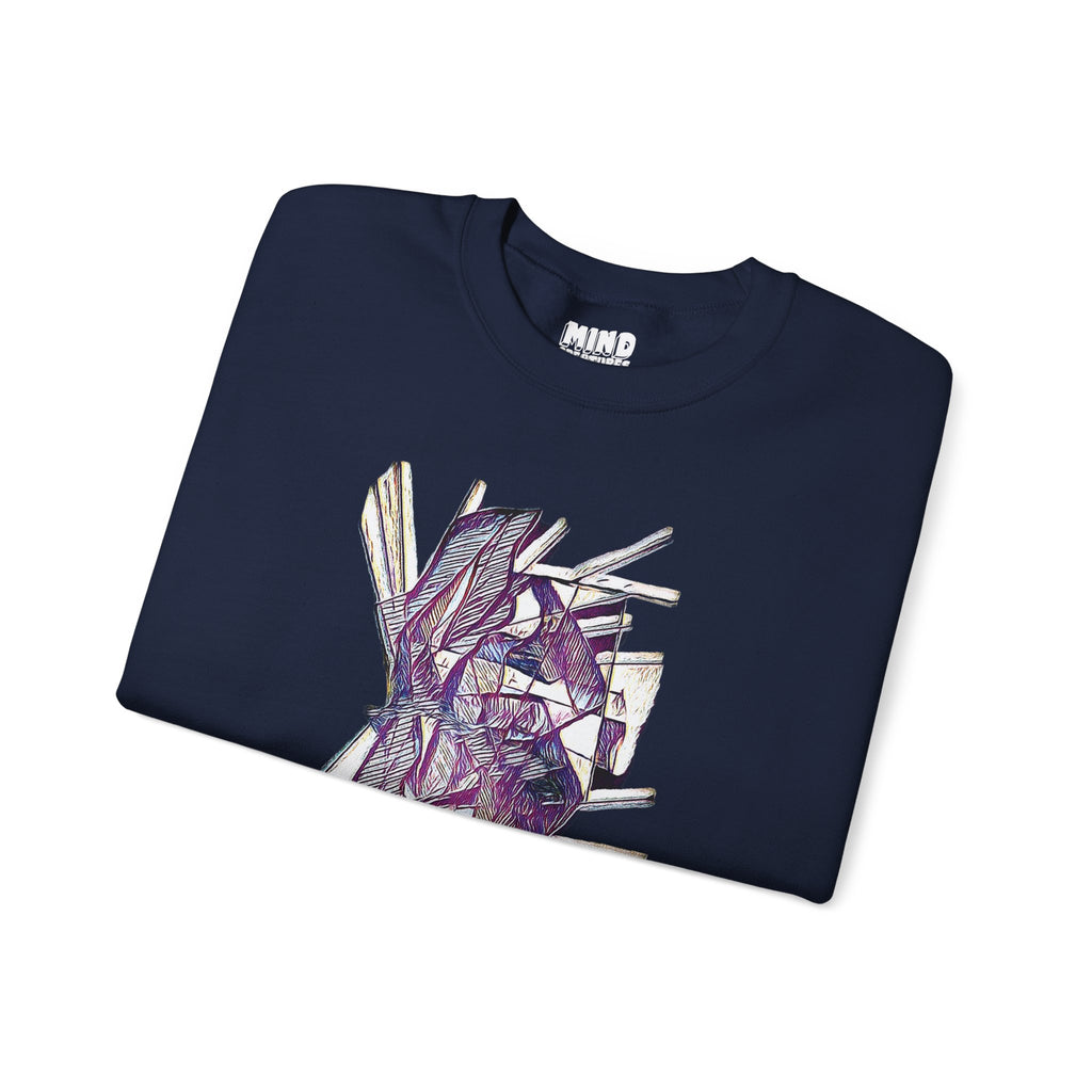 Lightspeed (Purple) Unisex Heavy Blend™ Crewneck Sweatshirt