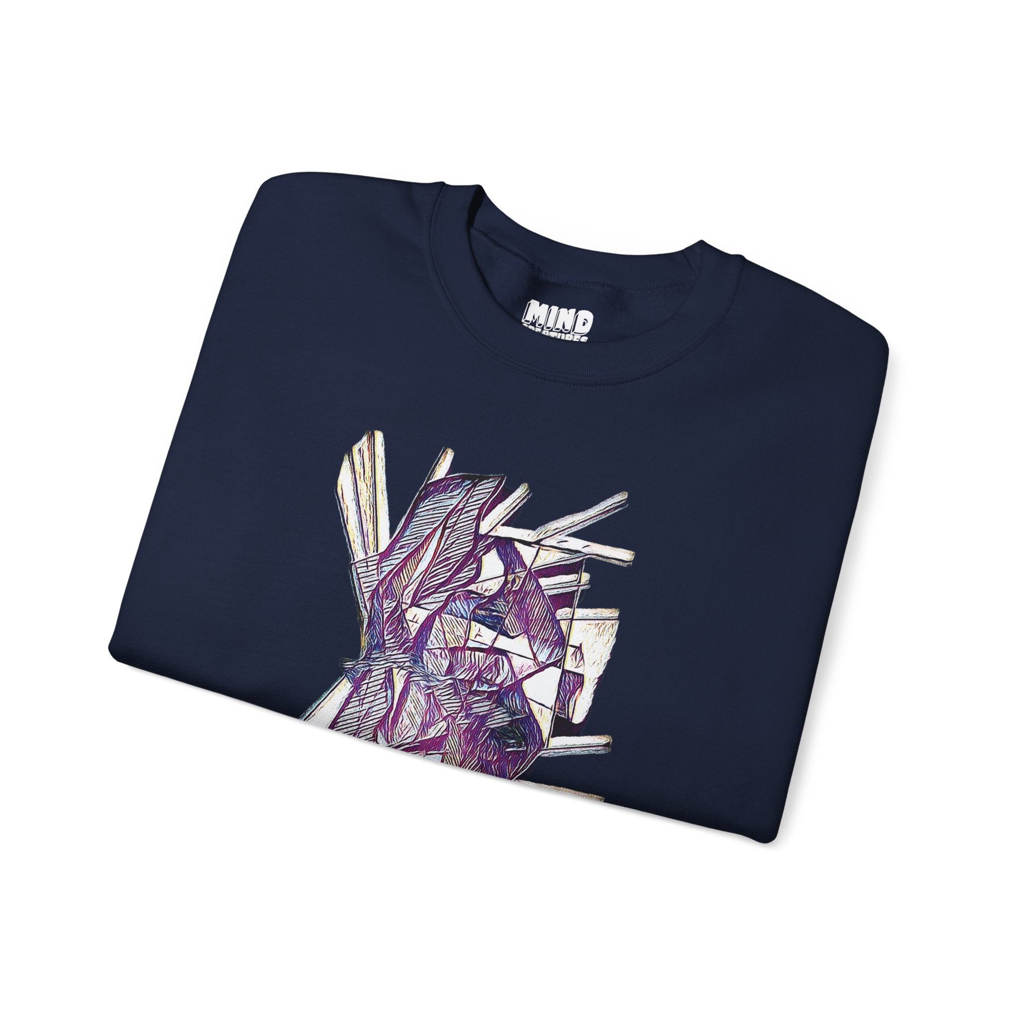 Lightspeed (Purple) Unisex Heavy Blend™ Crewneck Sweatshirt