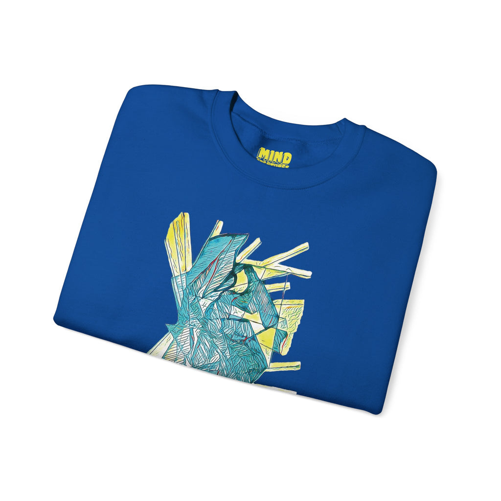 Lightspeed (Aqua) Unisex Heavy Blend™ Crewneck Sweatshirt