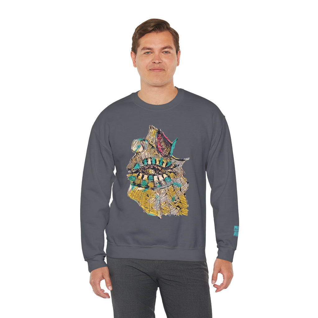 Hypnagogic (Gold) Unisex Heavy Blend™ Crewneck Sweatshirt