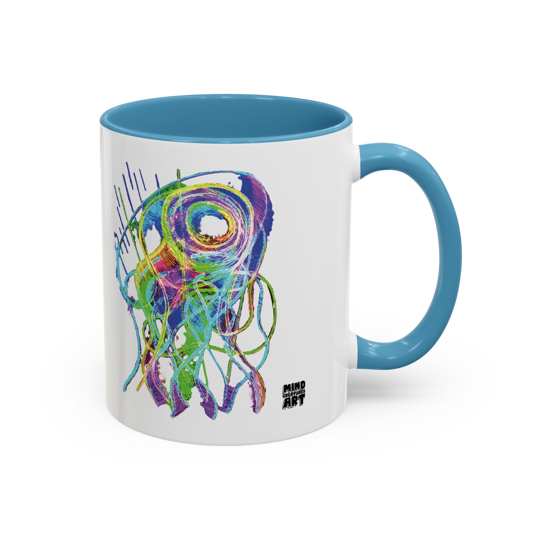 Jelly Jam (Neon) Accent Coffee Mug (11oz, 15oz)