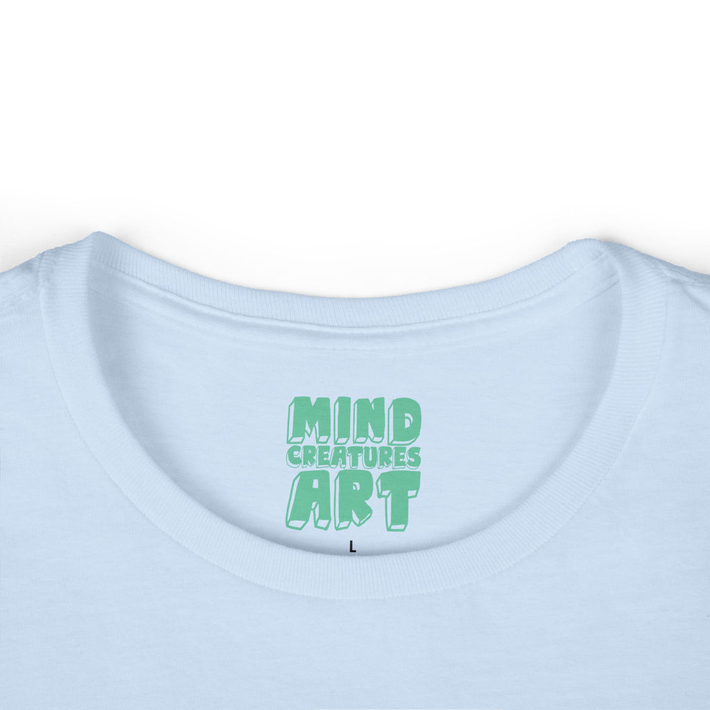 Davy Jones (Electric Teal) Women's Softstyle Tee