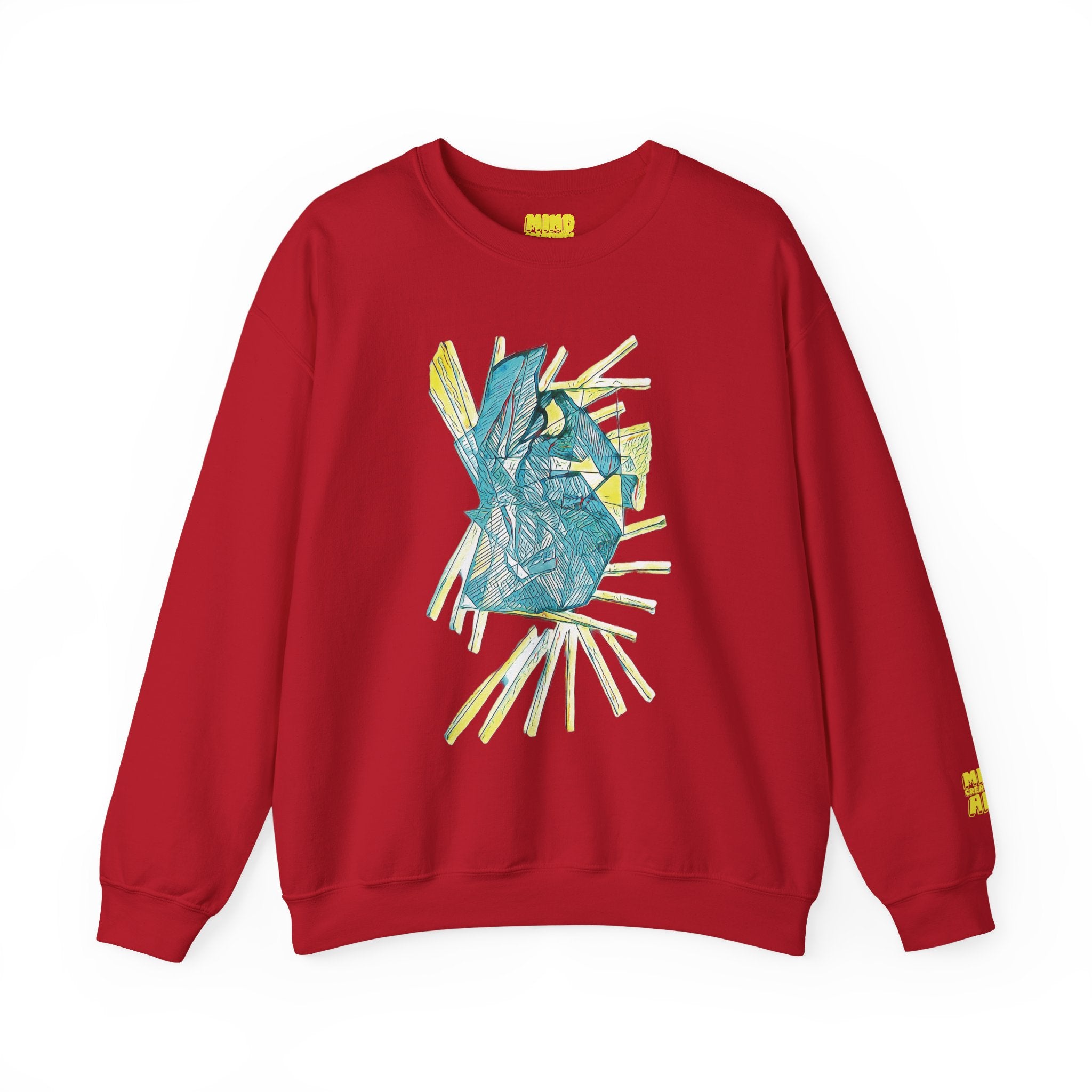 Lightspeed (Aqua) Unisex Heavy Blend™ Crewneck Sweatshirt
