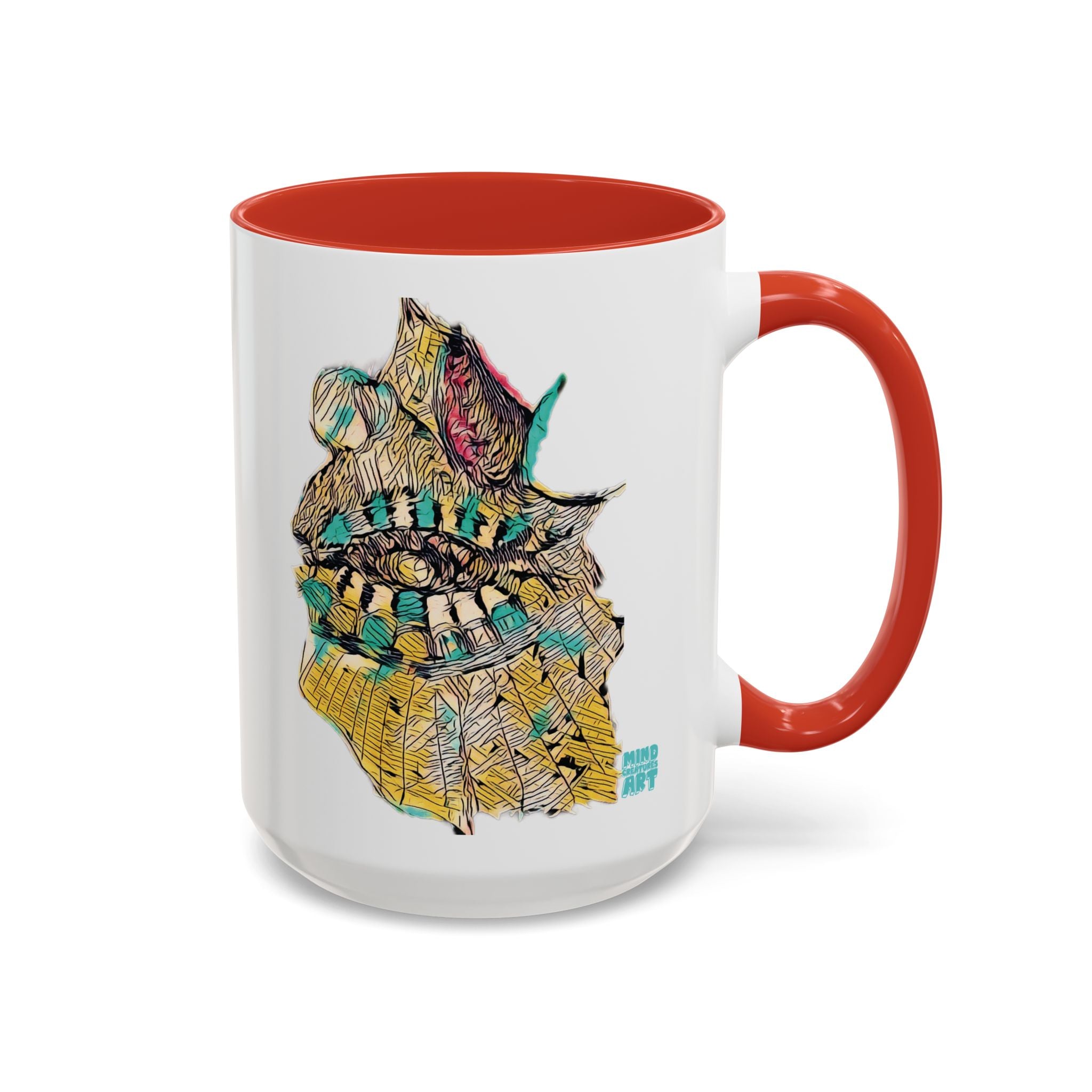 Hypnagogic (Gold) Accent Coffee Mug (11oz, 15oz)