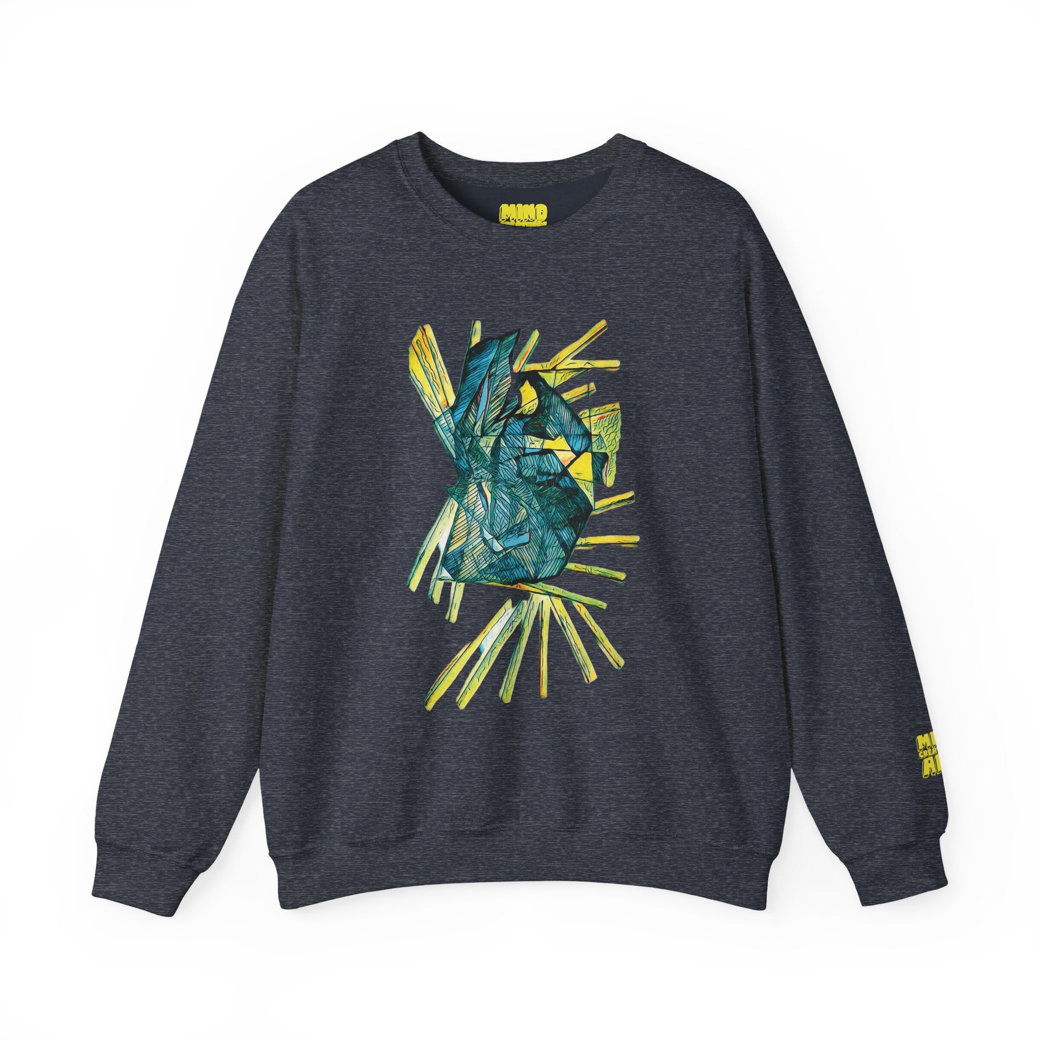 Lightspeed (Teal) Unisex Heavy Blend™ Crewneck Sweatshirt