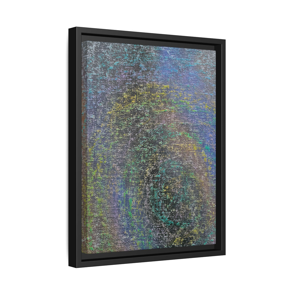 Iridescent (V2) Matte Canvas, Framed